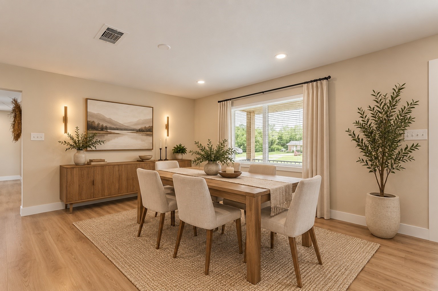 AI  enhanced and virtual staging