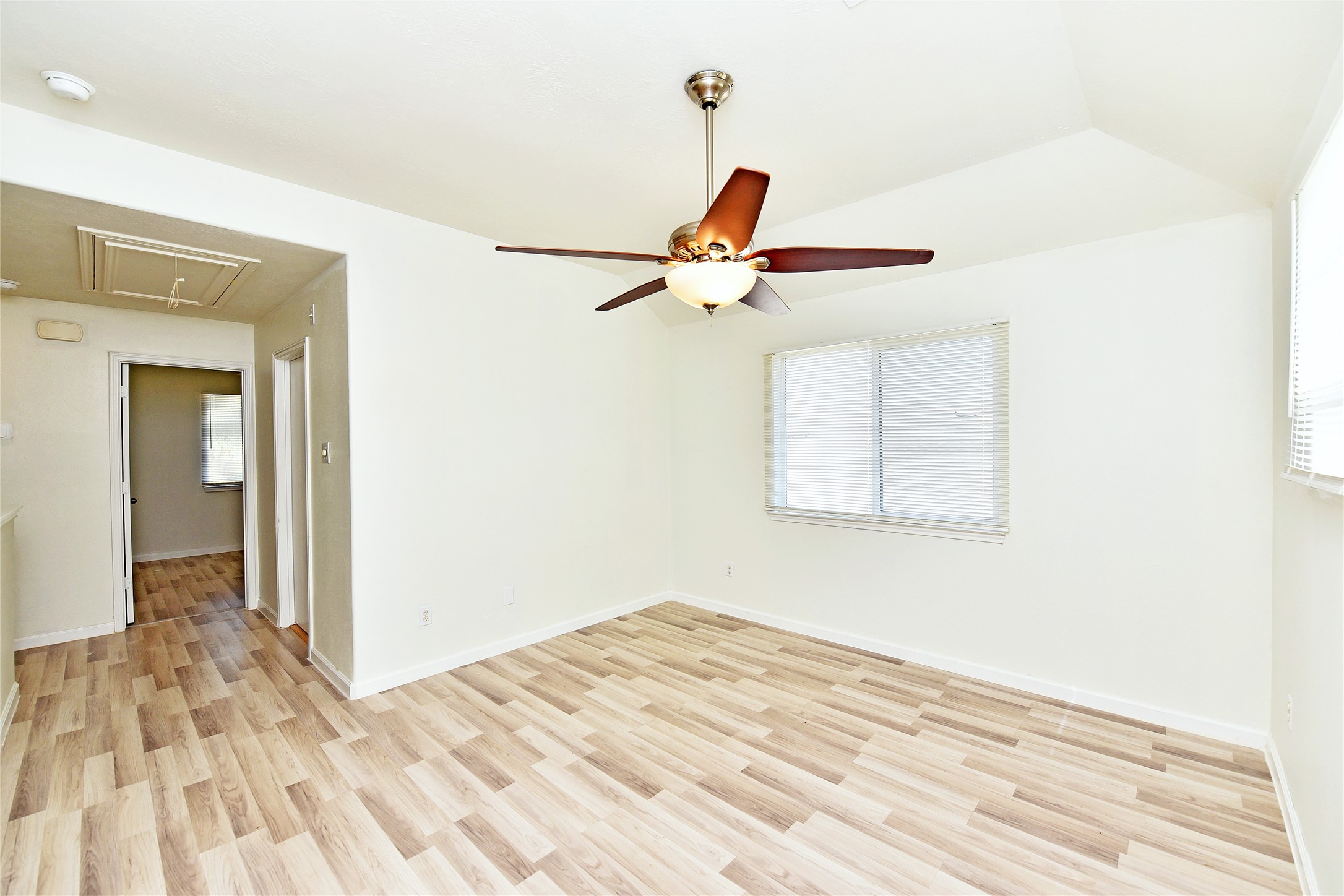 Game room looking toward 1 of the 3 upstairs bedrooms.