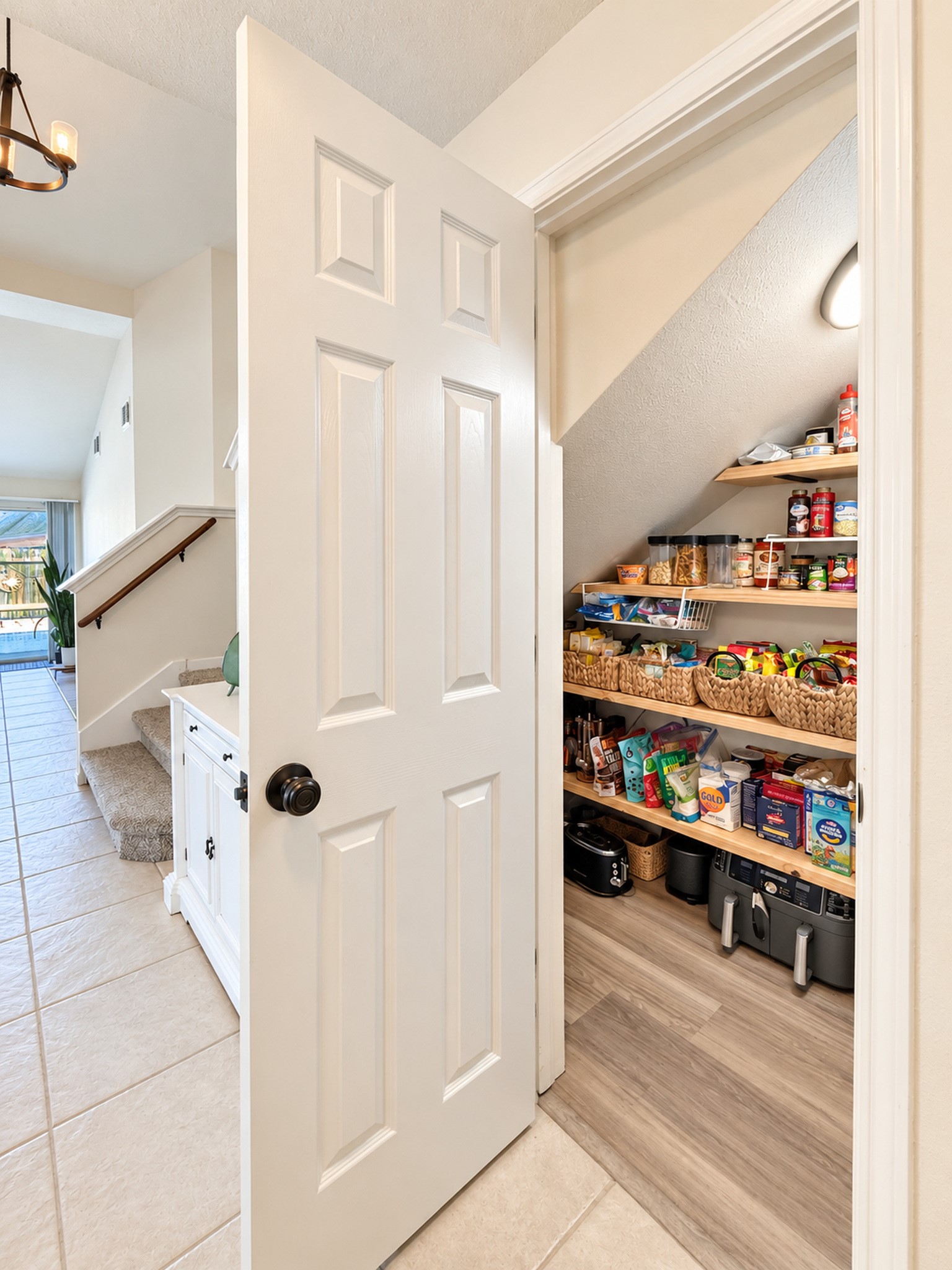 Two Separate Pantries
