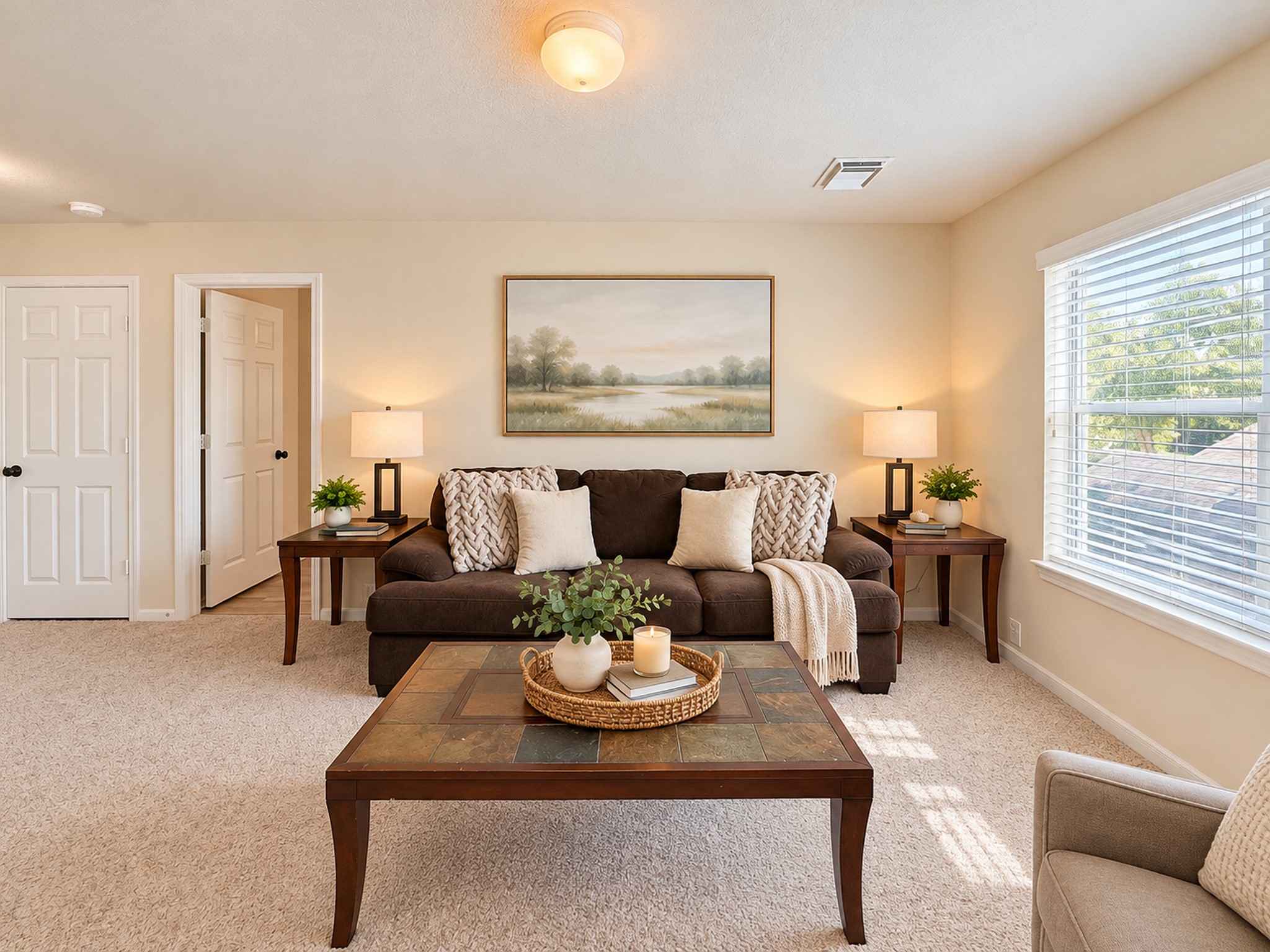 Upstairs Game Room (Virtually staged)