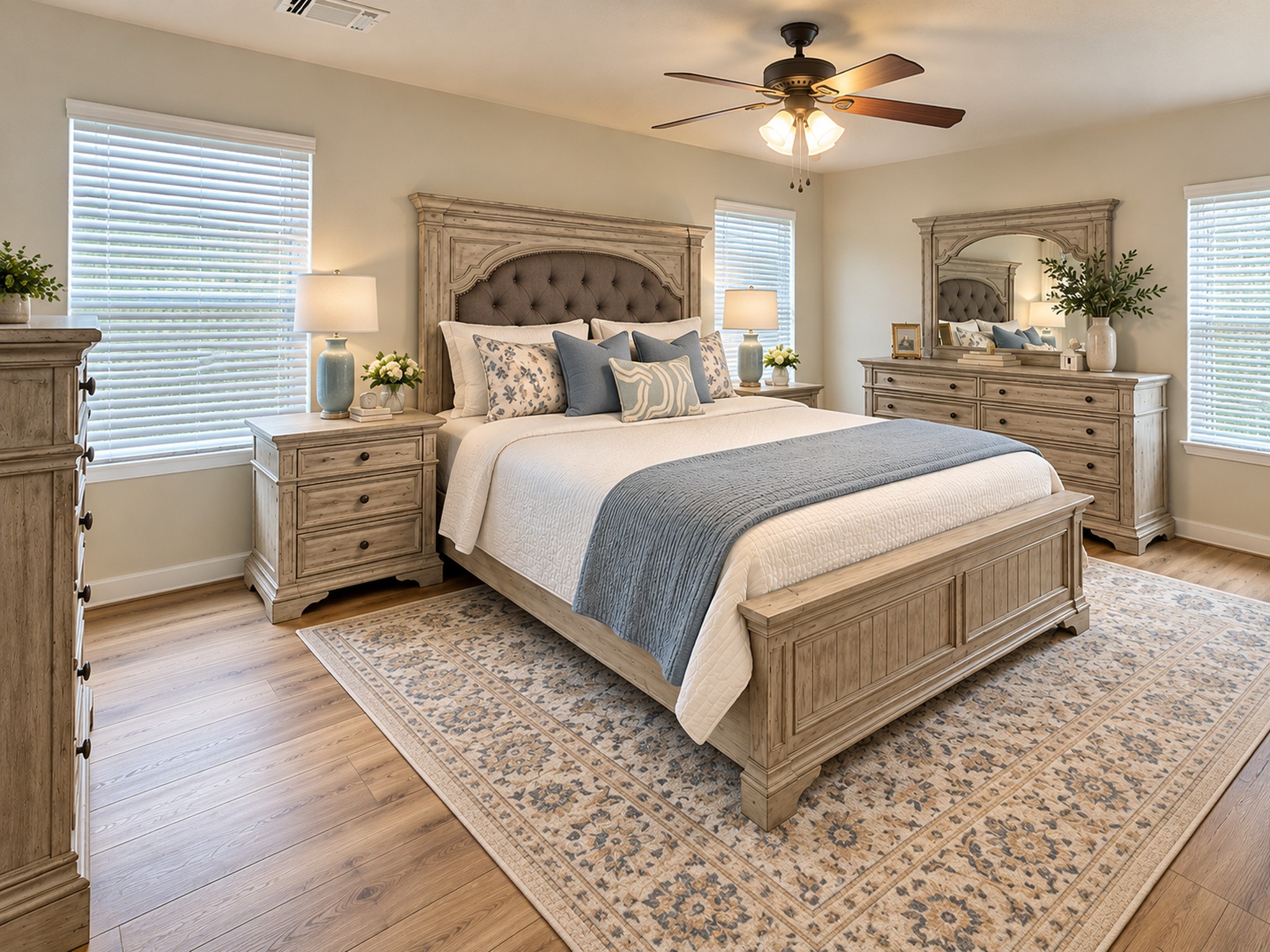 Huge Primary Bedroom is downstairs