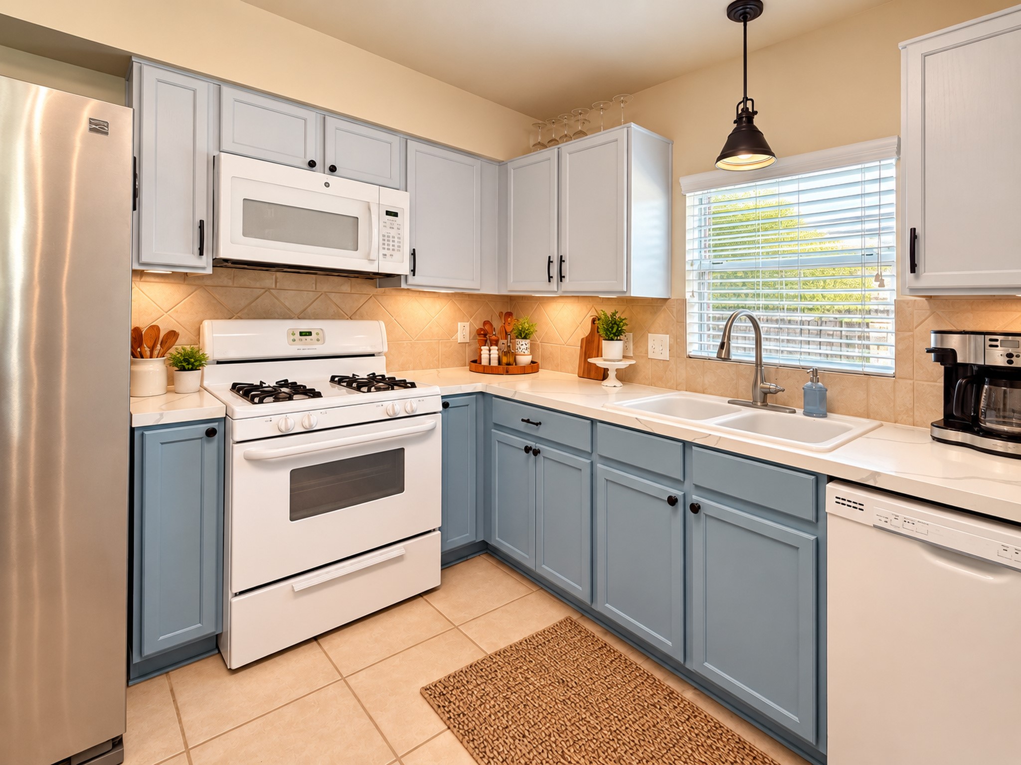 Gas Cooktop & Oven, Undermount cabinet lighting