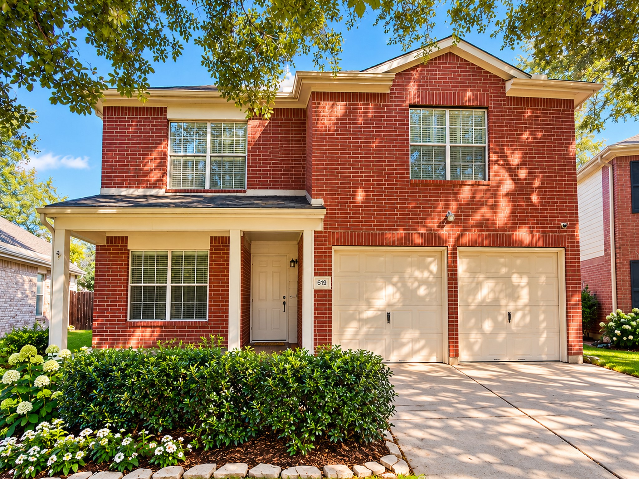 With a sparkling swimming pool & pergola in the backyard With a sparkling swimming pool & pergola in the backyard