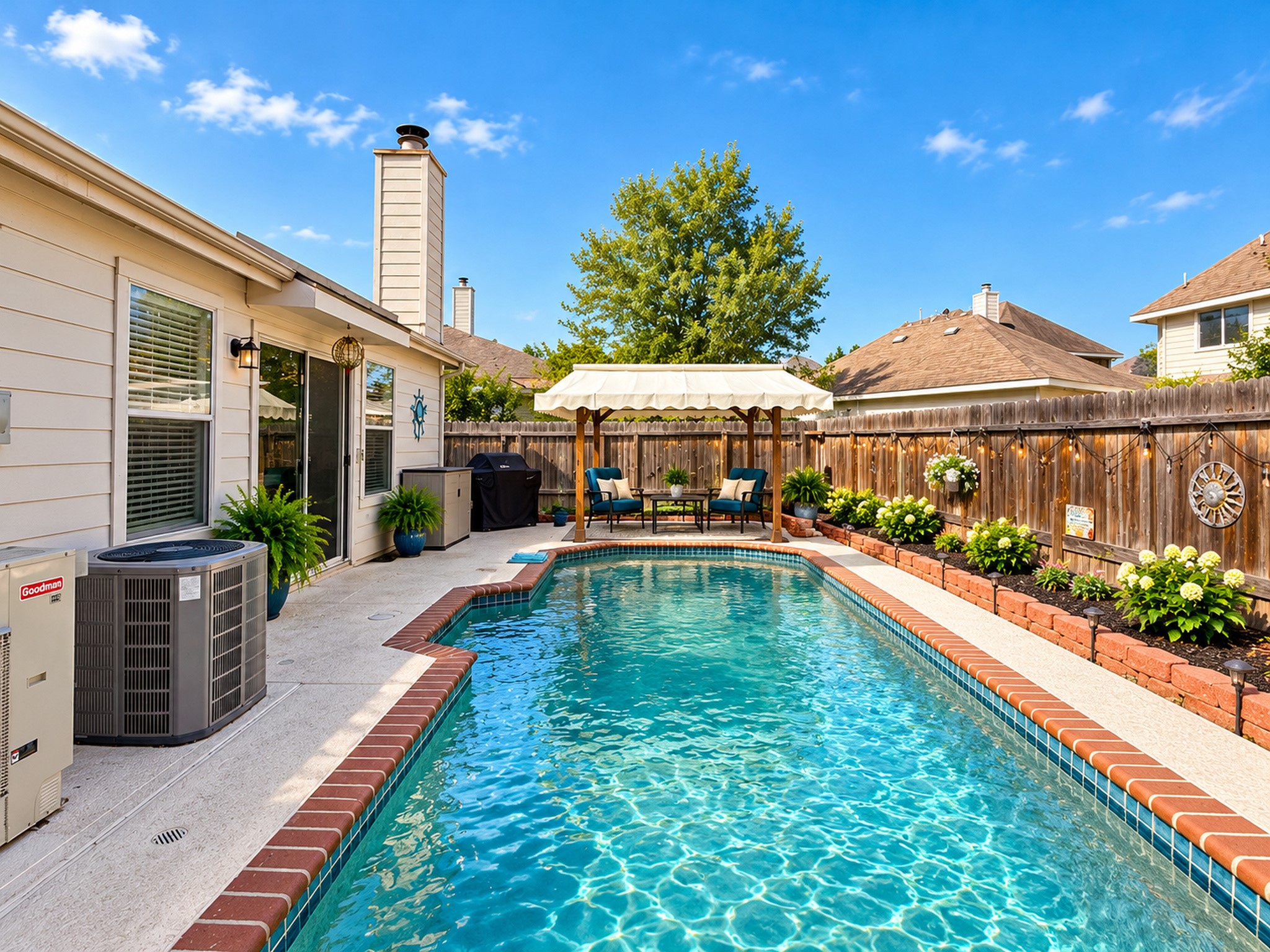 Pool pump is new too!