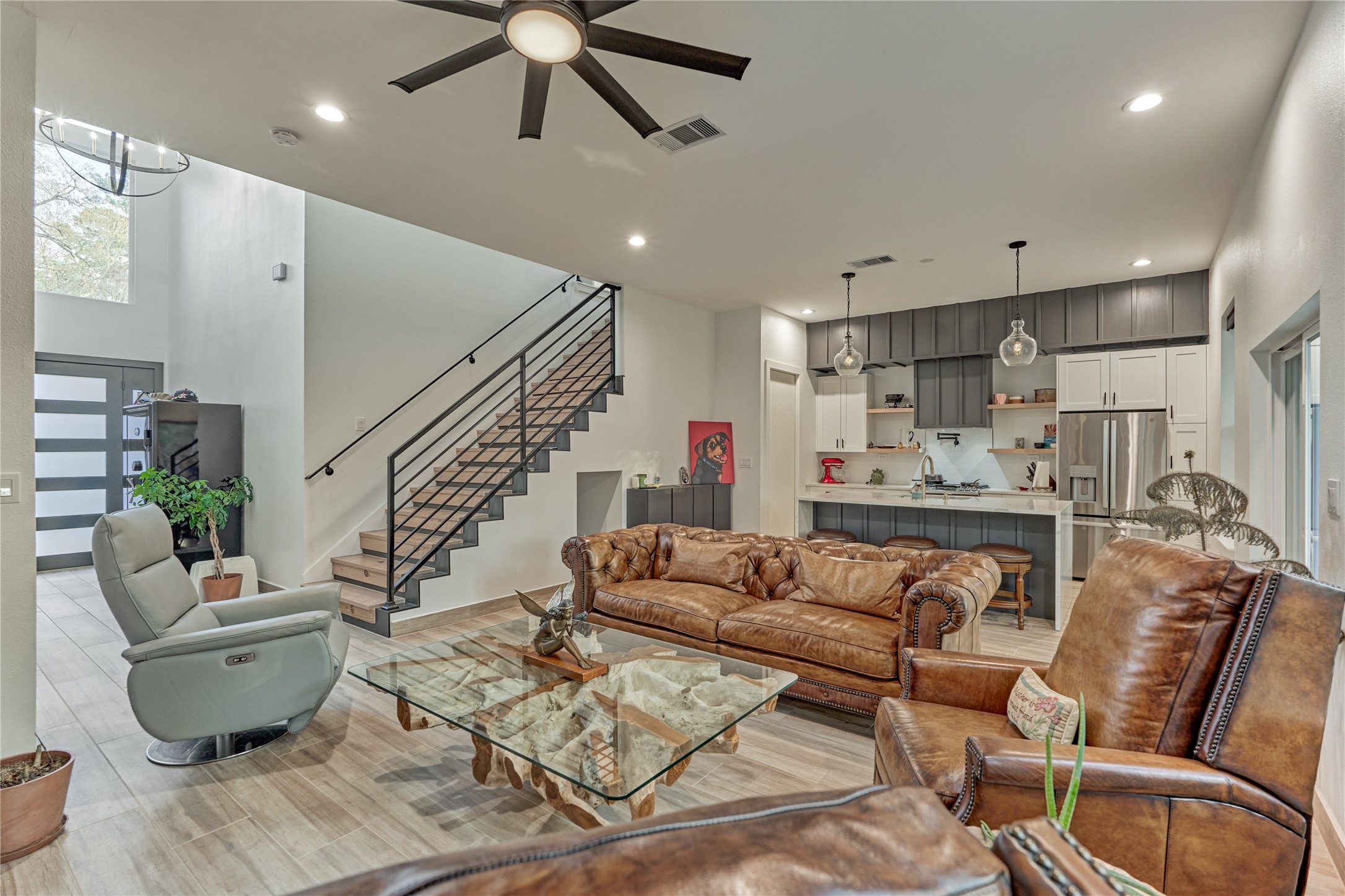 Expansive living spaces flow seamlessly together, creating the perfect balance of comfort and functionality for everyday living, entertaining guests, or enjoying quiet evenings at home.