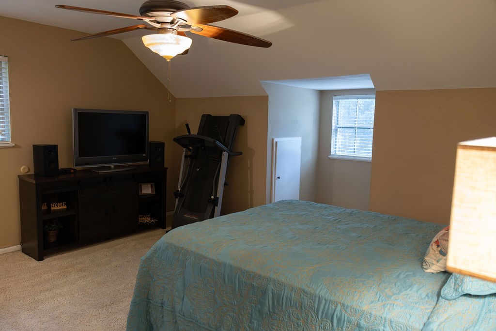 This spacious secondary bedroom is anything but small! It offers plenty of room for larger furniture, creating a comfortable retreat, or can easily accommodate a shared bedroom without feeling cramped.