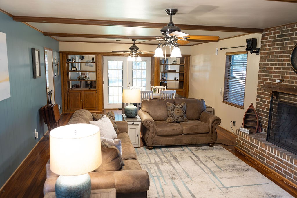 There's plenty of room for the big, comfy sofa you've always wanted! Designed for comfort and everyday living, this spacious room is made for spreading out, relaxing, and enjoying time with family and friends.