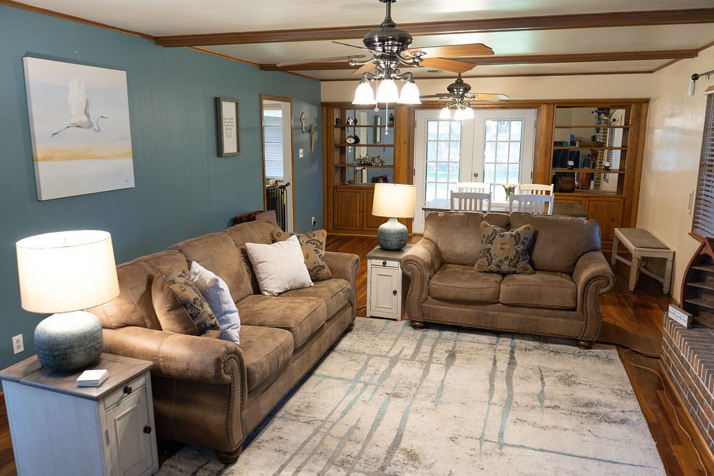 This space is perfect for hosting holiday gatherings, entertaining friends, or enjoying a fun family game night. With its open layout and inviting atmosphere, it's designed for making lasting memories.