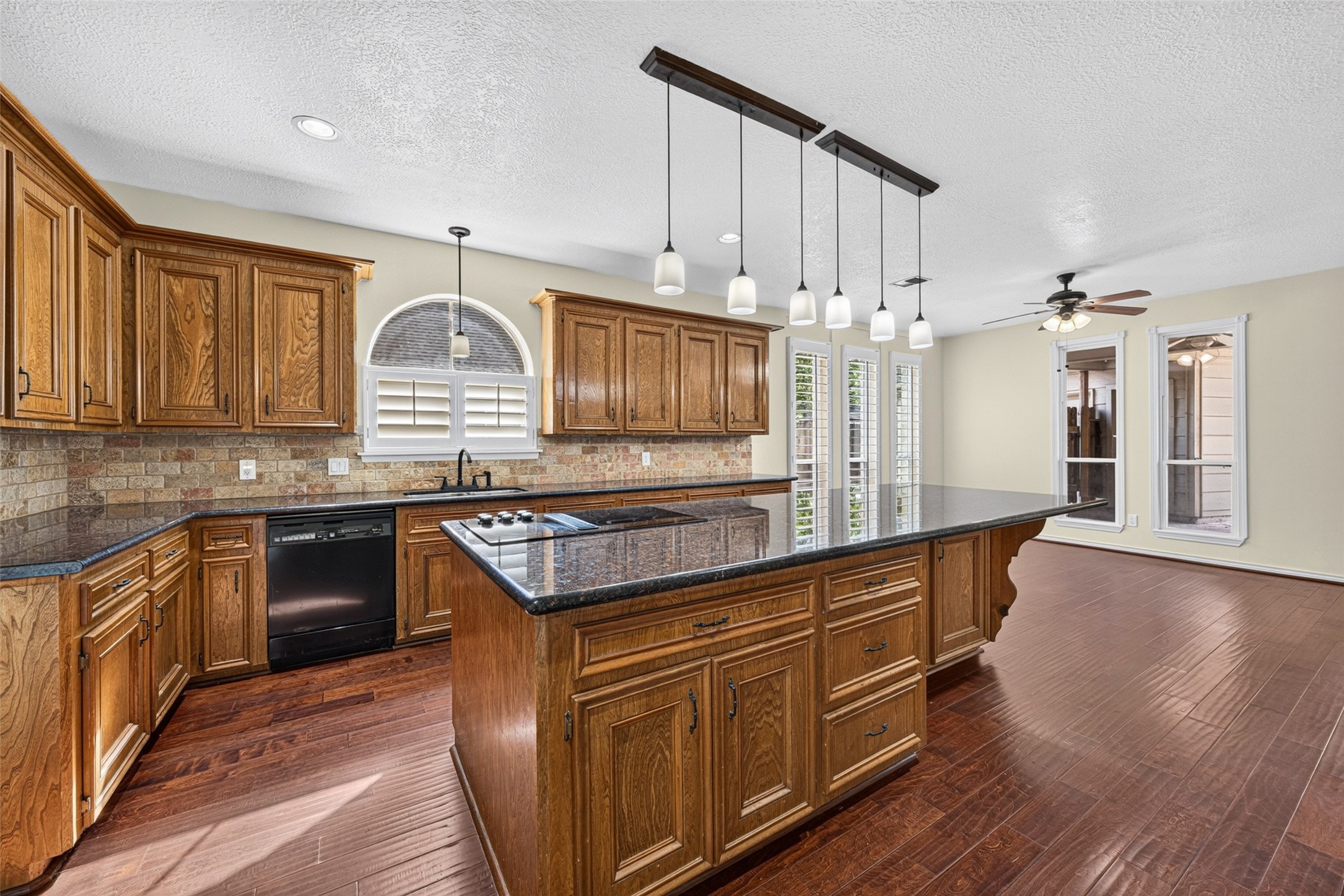 The entire home is showered in lovely natural lights.