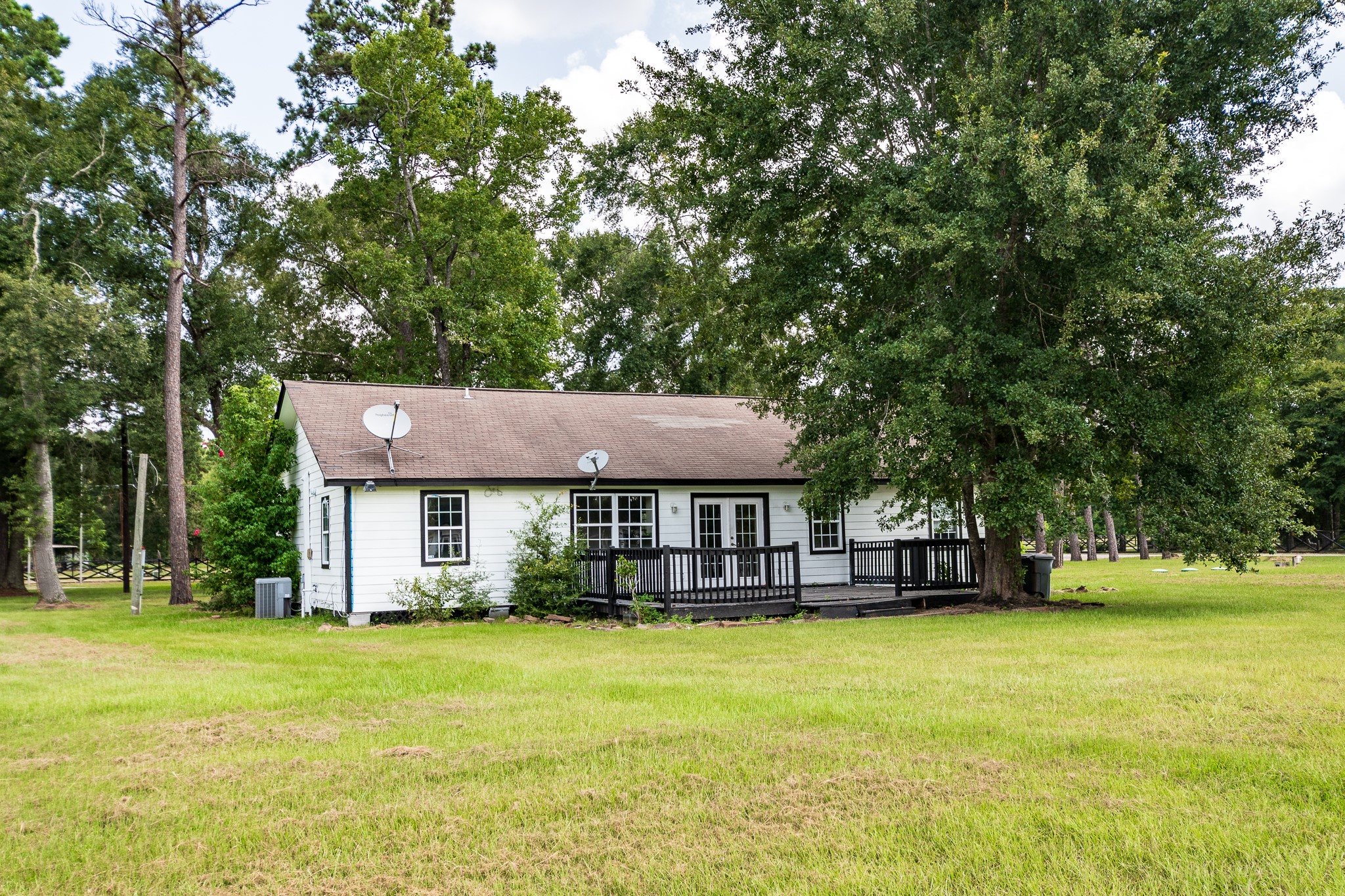 Rear elevation of building #3.