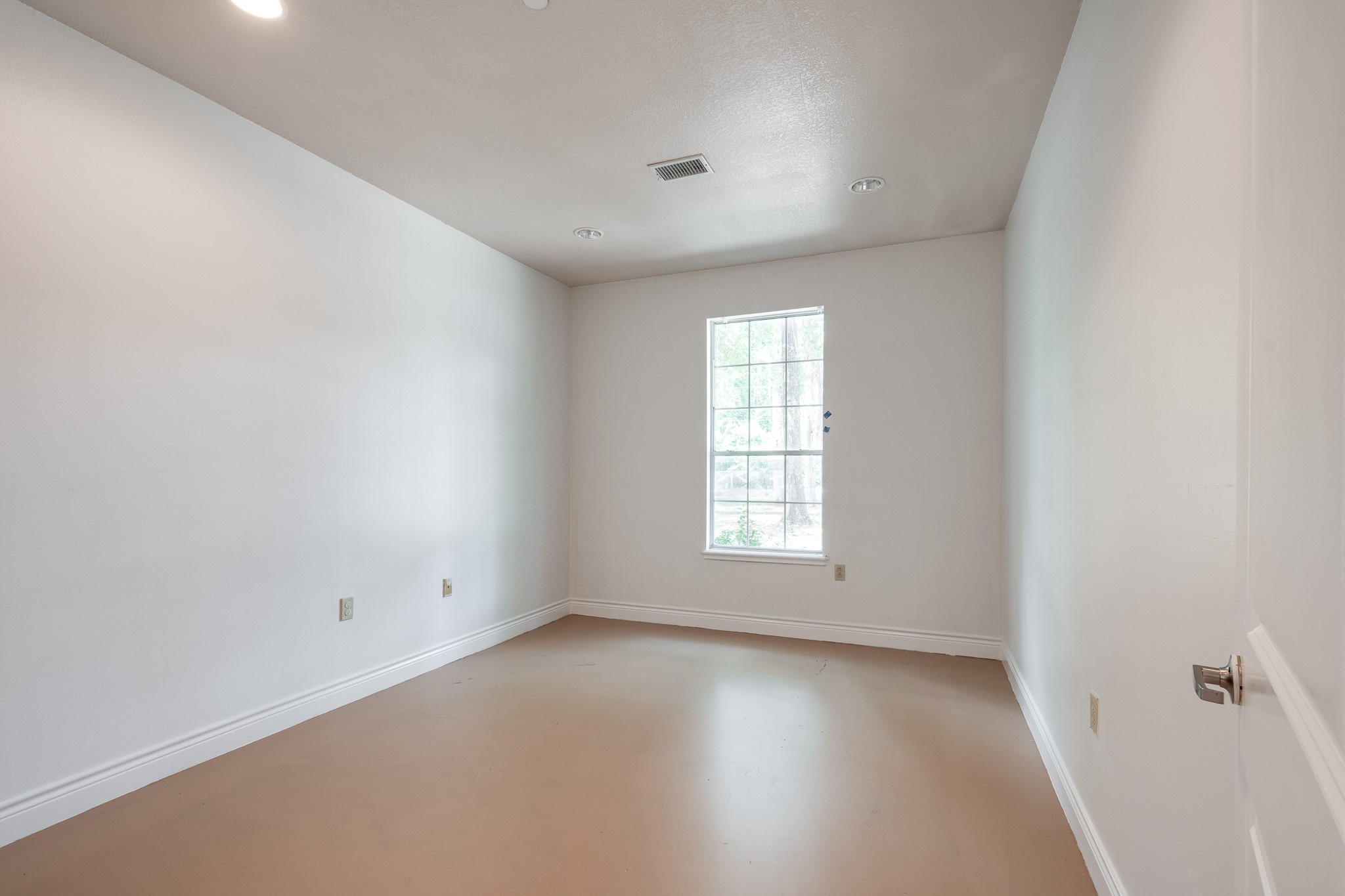 Extra room downstairs in building #7.