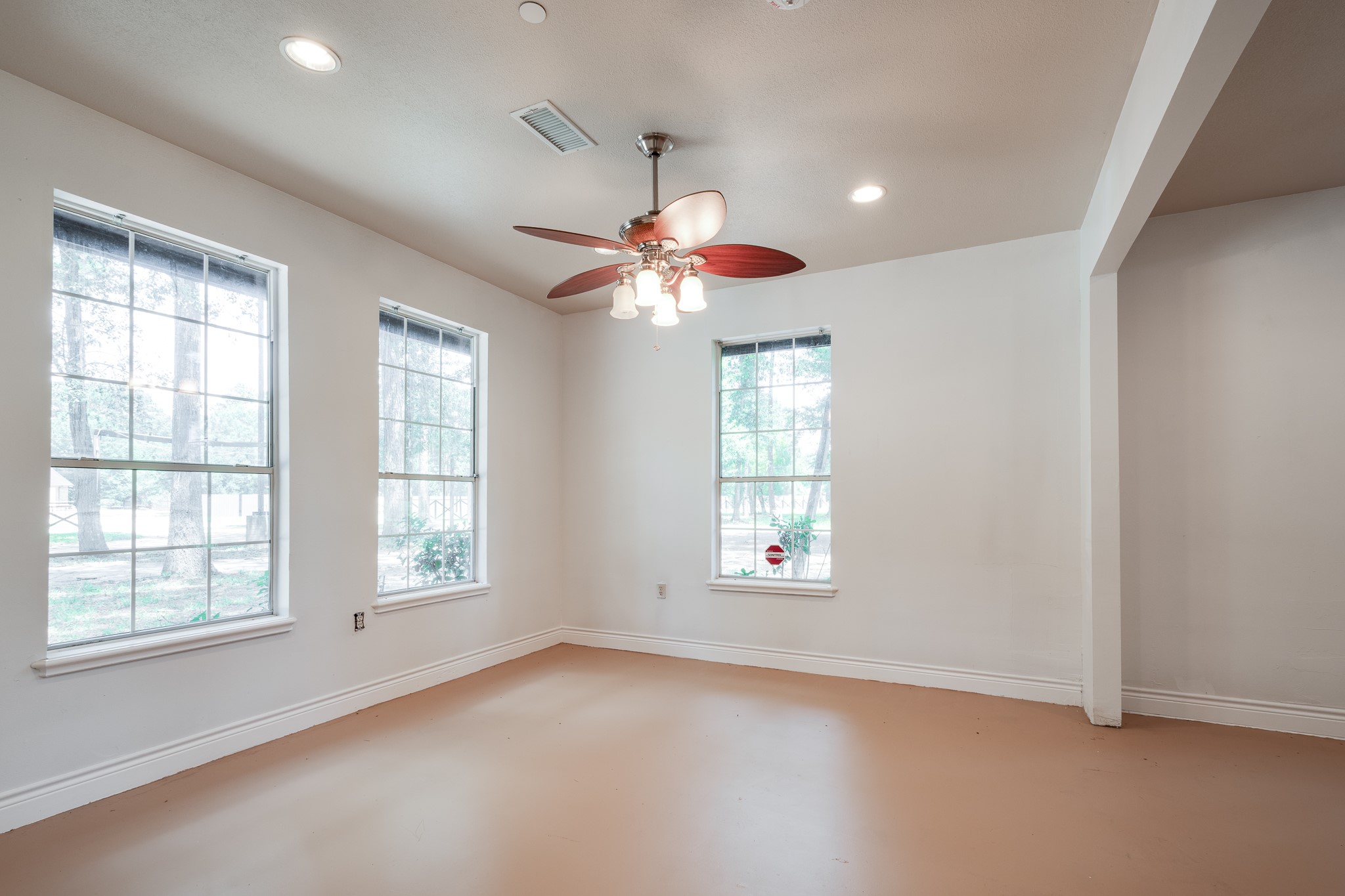 Living area in building #7.