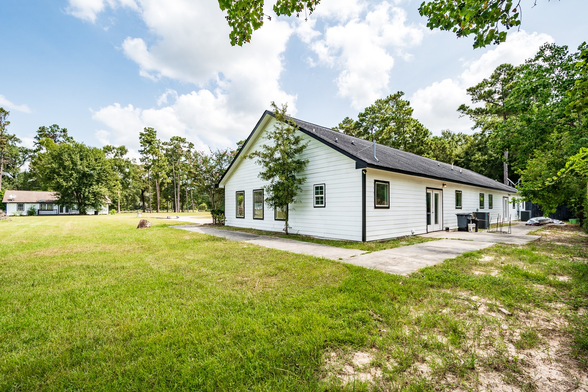 Rear elevation of building #2.