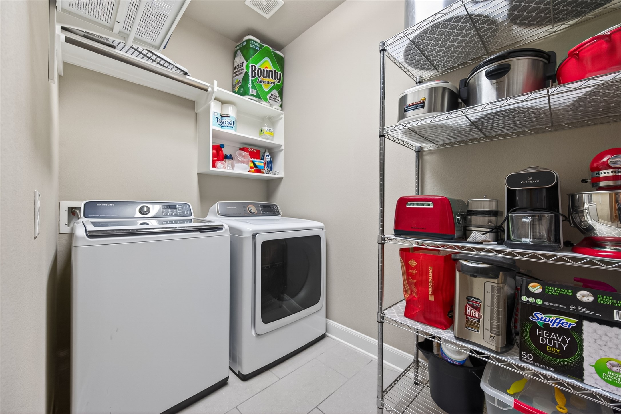 Oversized utility room
