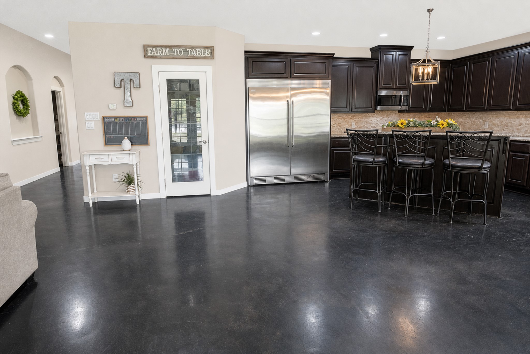 Pantry and Kitchen View