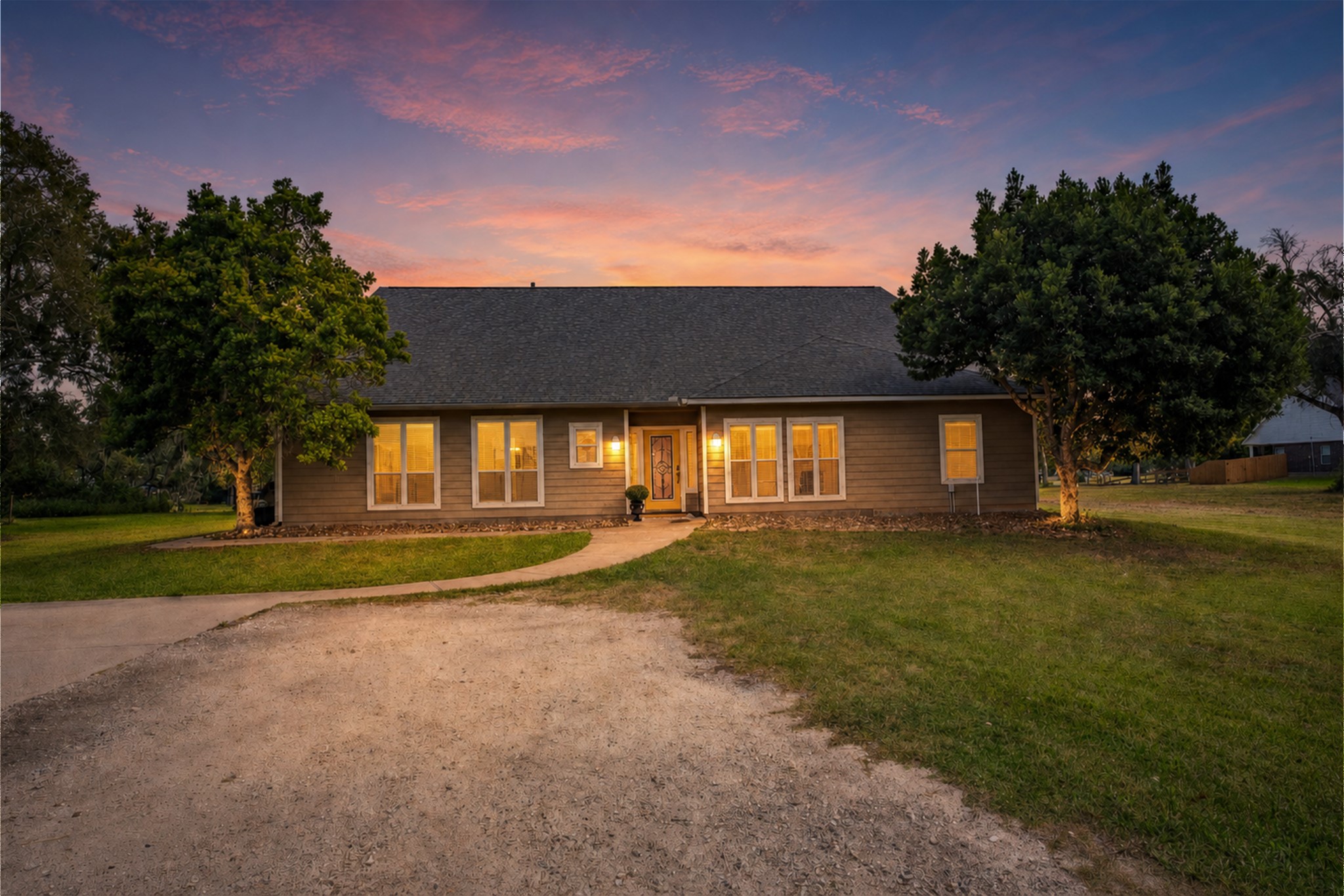 Main View at Dusk