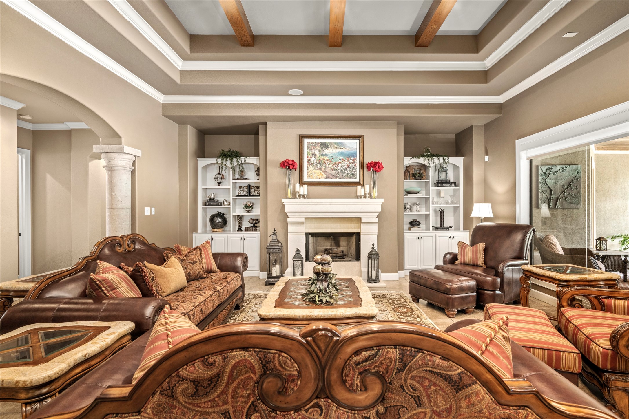 Another perspective showcasing the builder's meticulous architecture, where no detail was overloked.