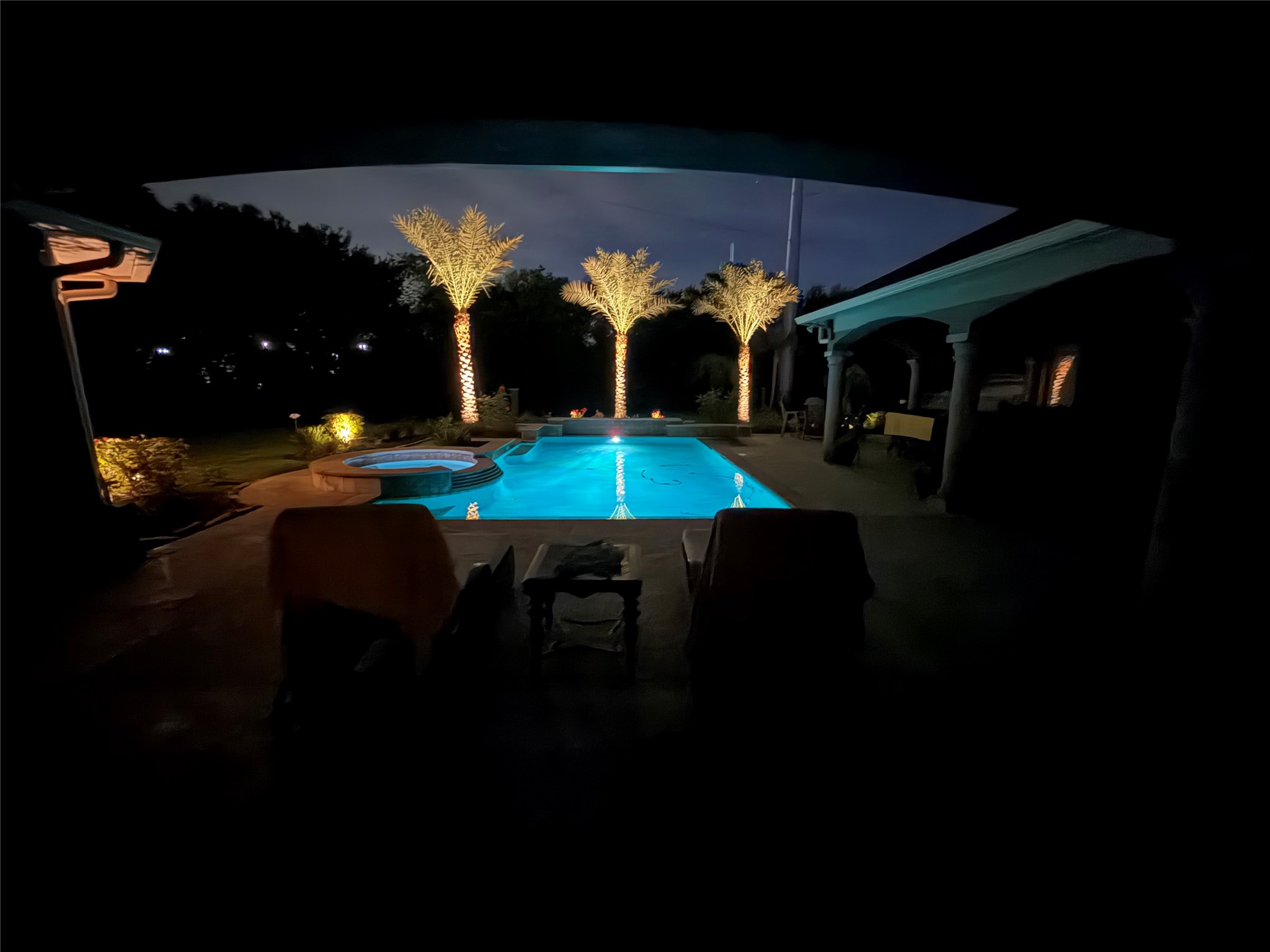 The perfect nightcap view.