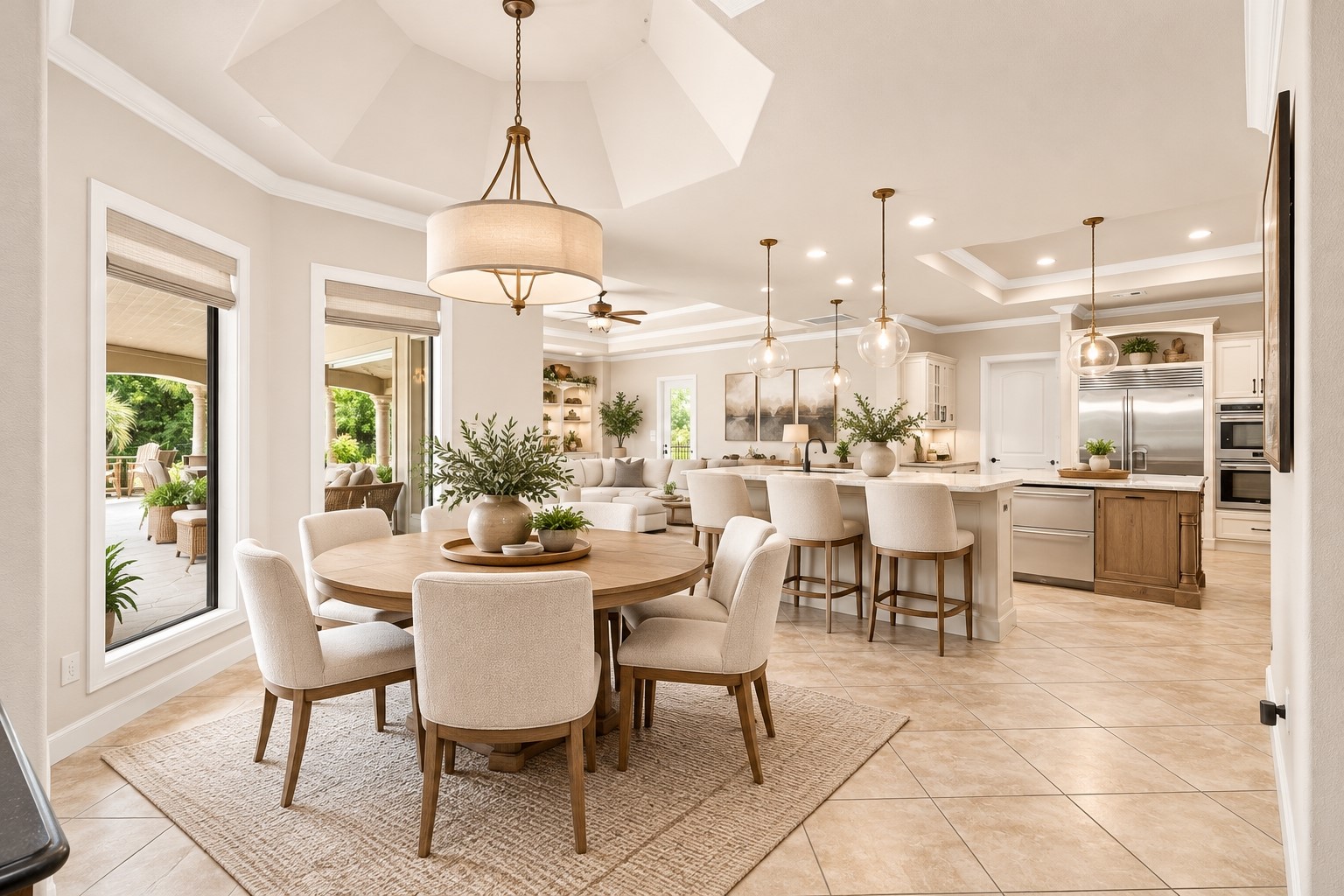 Photo has been AI Enhanced to show the endless possibilities in this gorgeous space.