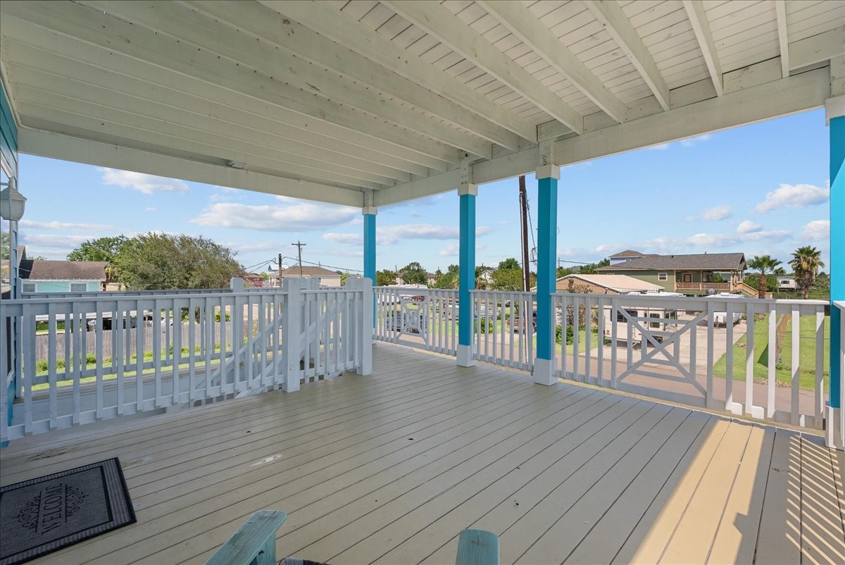 Second  floor balcony