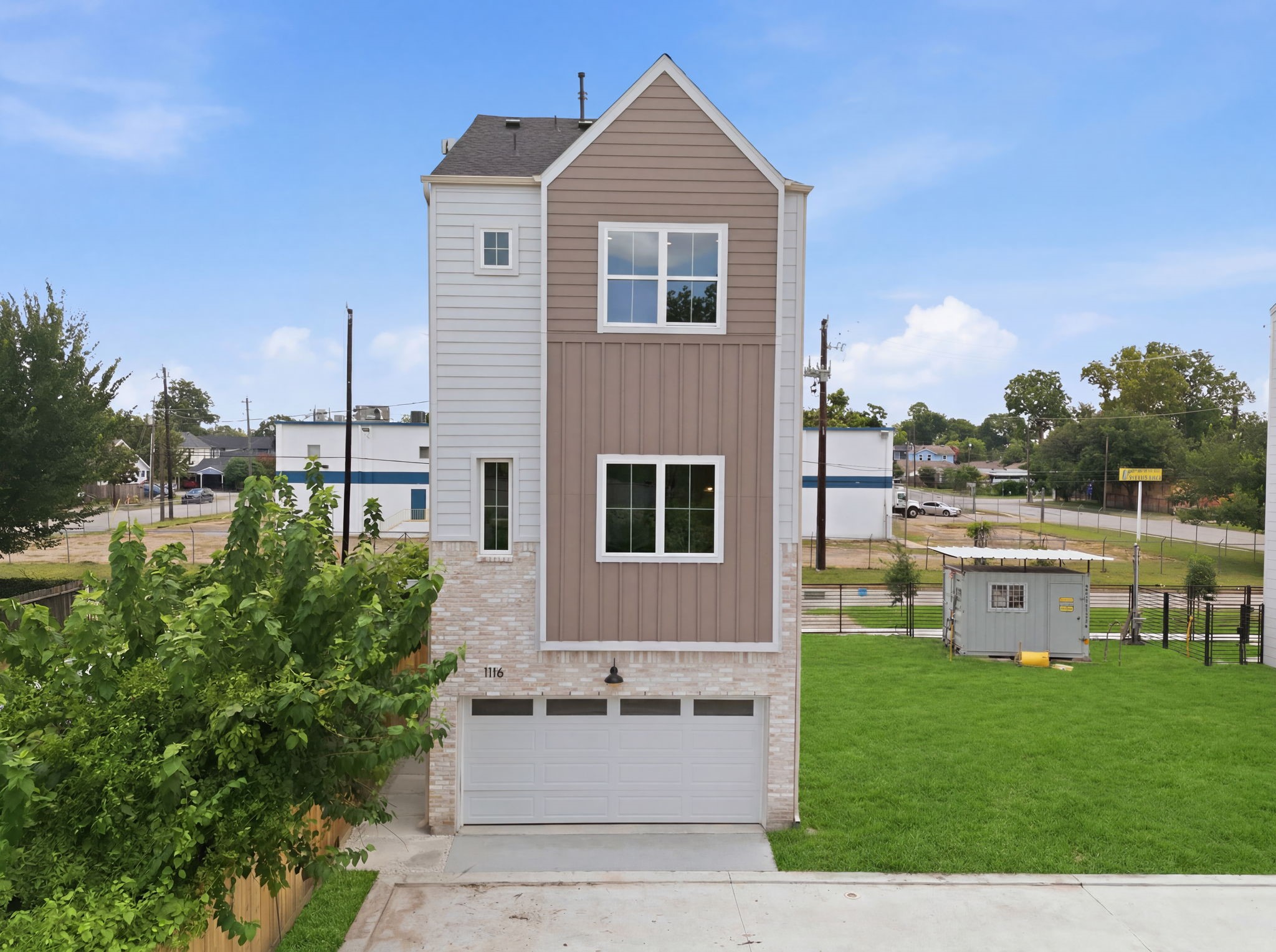 BRAND NEW CONSTRUCTION! -- Welcome Home to 1116 Weiss - CORNER unit with plenty of NATURAL LIGHT (no home on the other side blocking the windows).