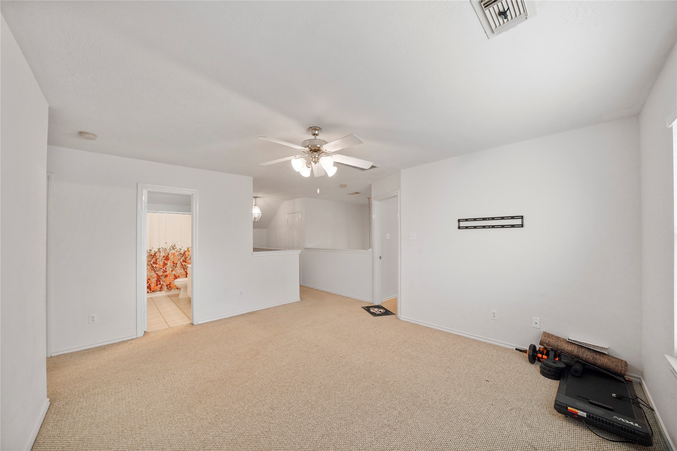A second view shows the game rooms flexible footprint, making it easy to tailor this space to the way you live.