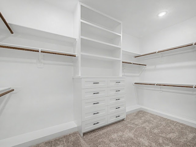 Primary walk-in closet