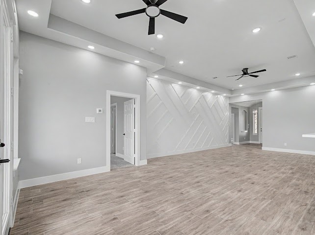 Living room looking toward front door