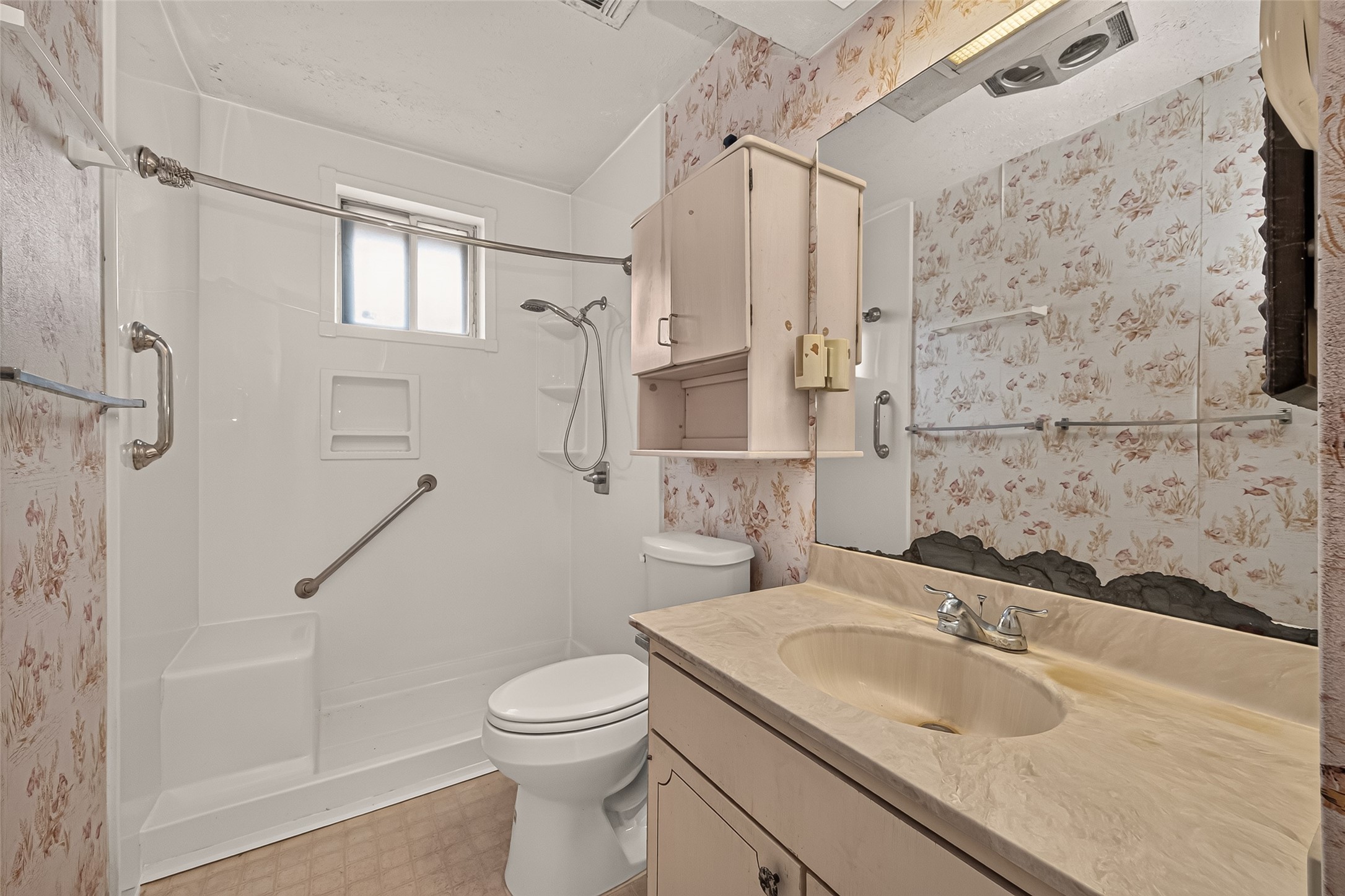 Secondary restroom