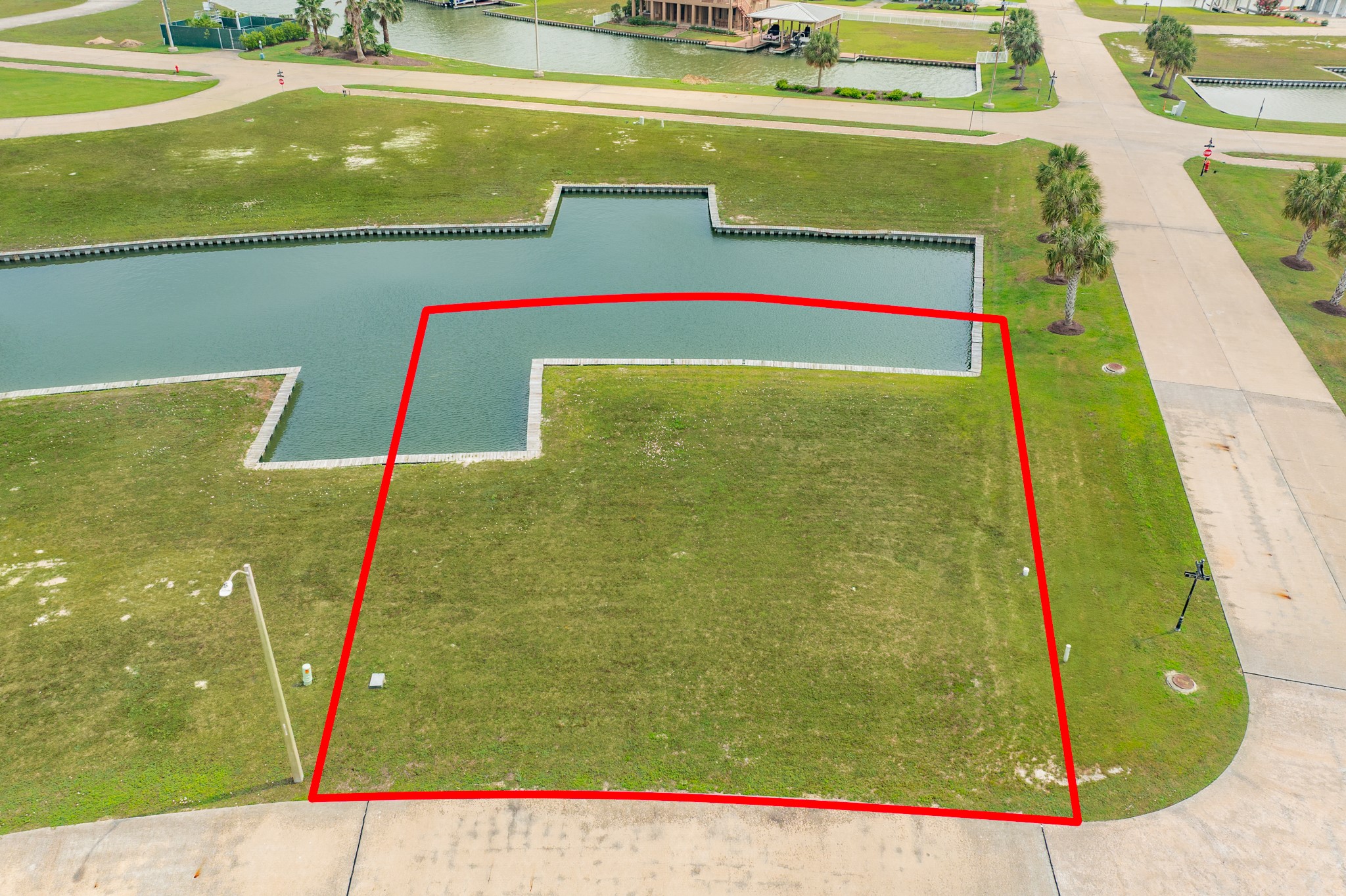 With over 7500 sq ft of land your dream home will take advantage of bay views.