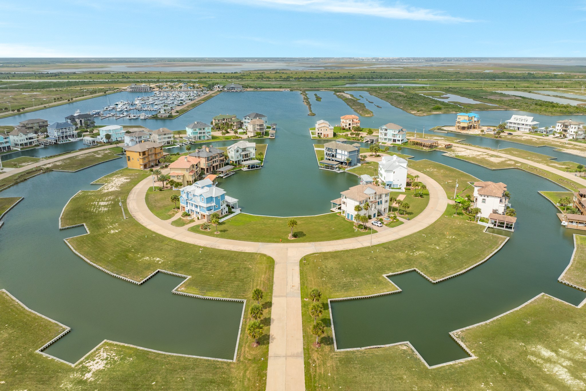 Wide canals