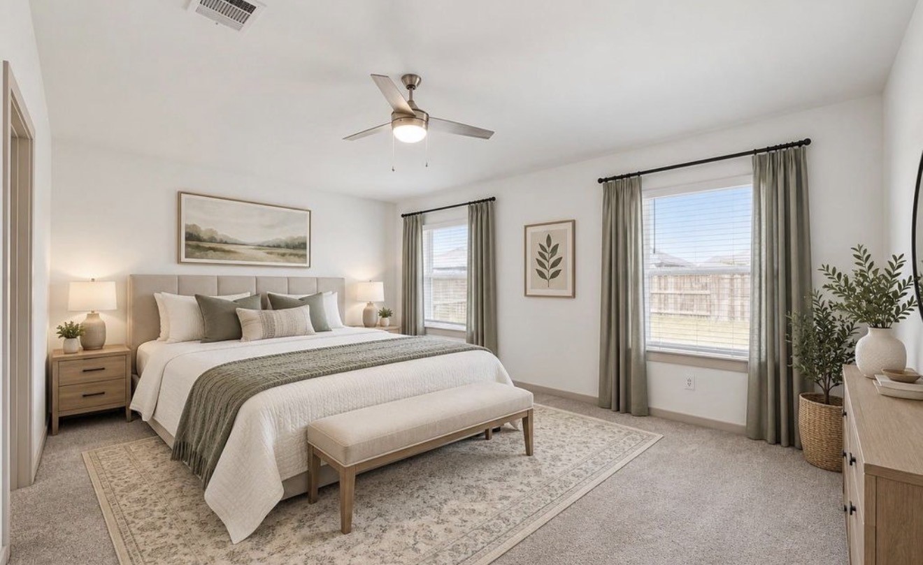 virtual Staging Primary Bedroom