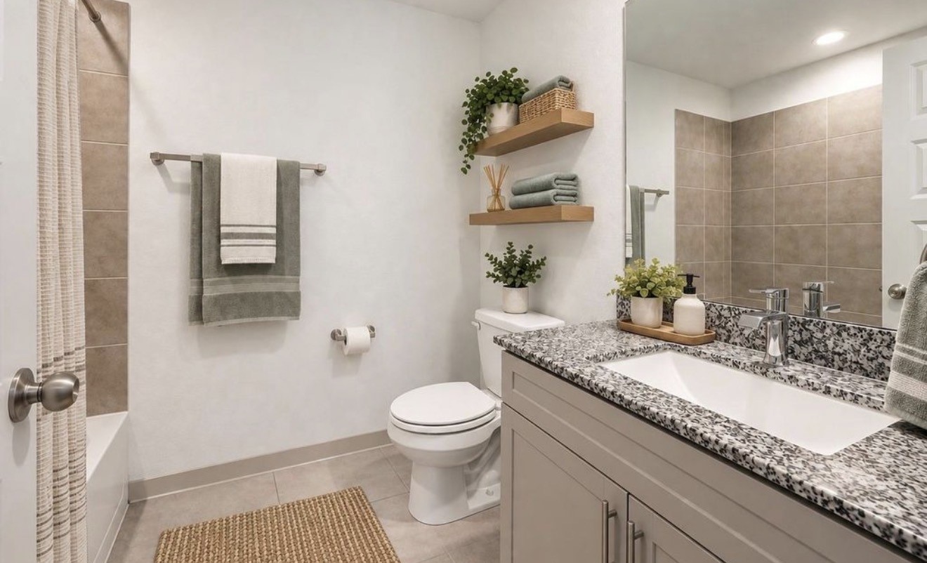 Virtual Staging Bath