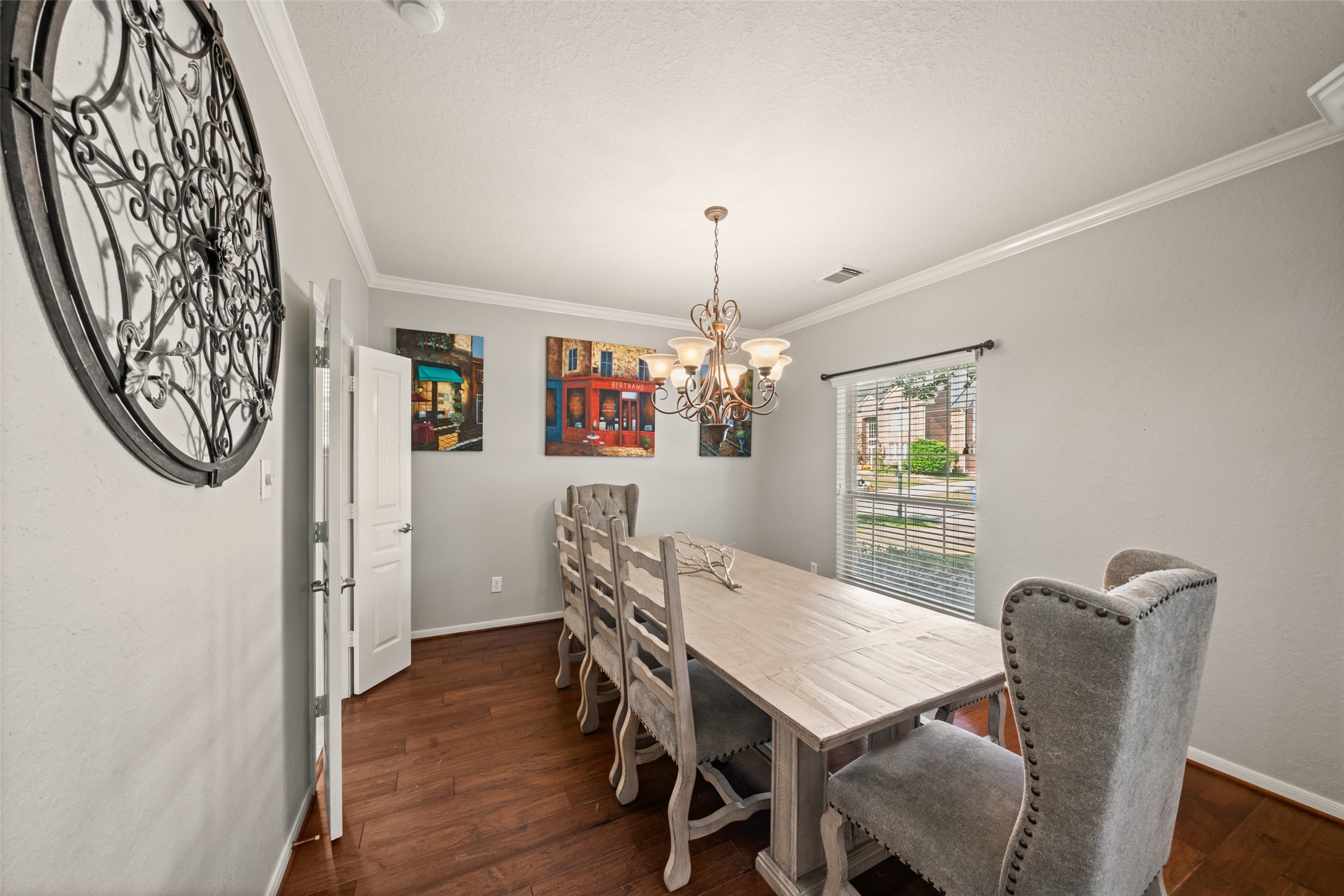 Enjoy everyday dinners and special celebrations in this formal dining space.