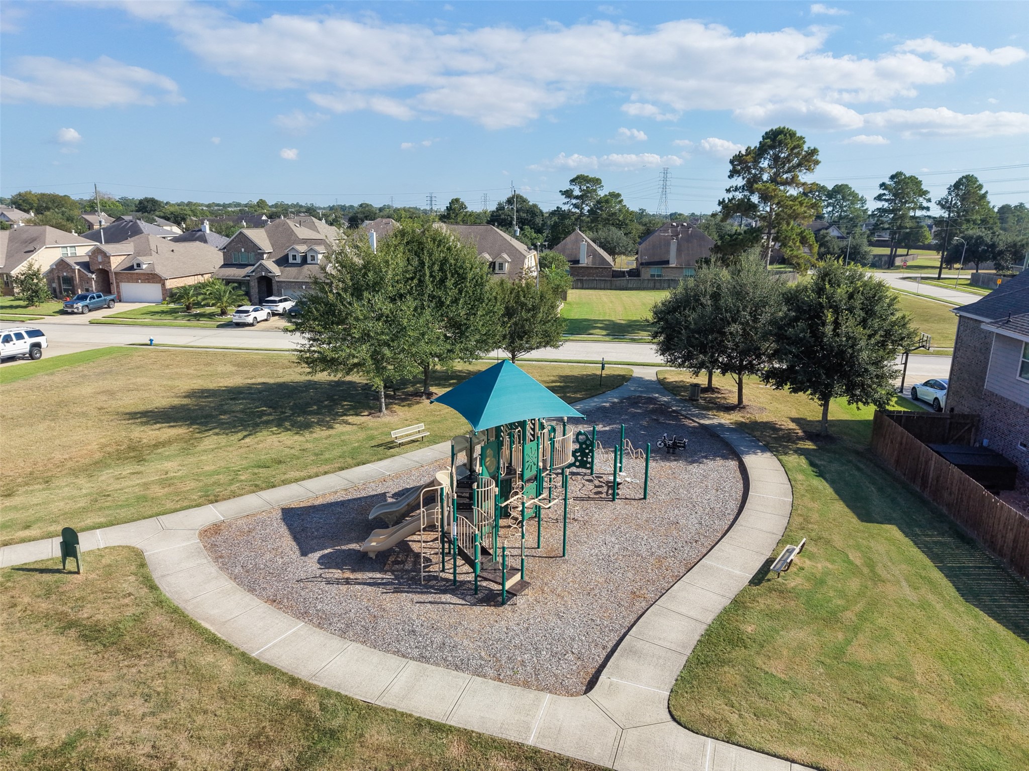 One of the neighborhood playgrounds.