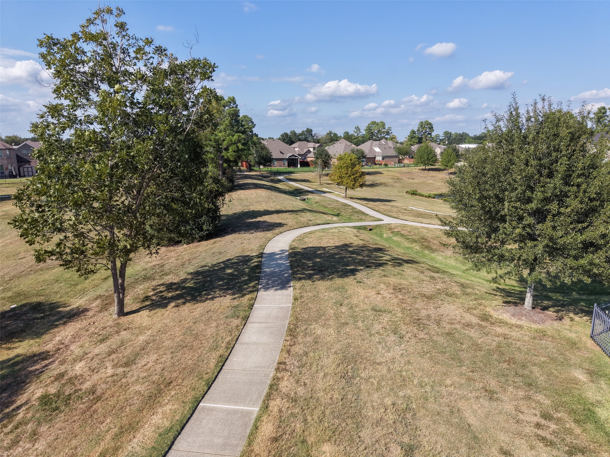 One of a few walking trails that make Country Lake Estates a wonderful place to live.