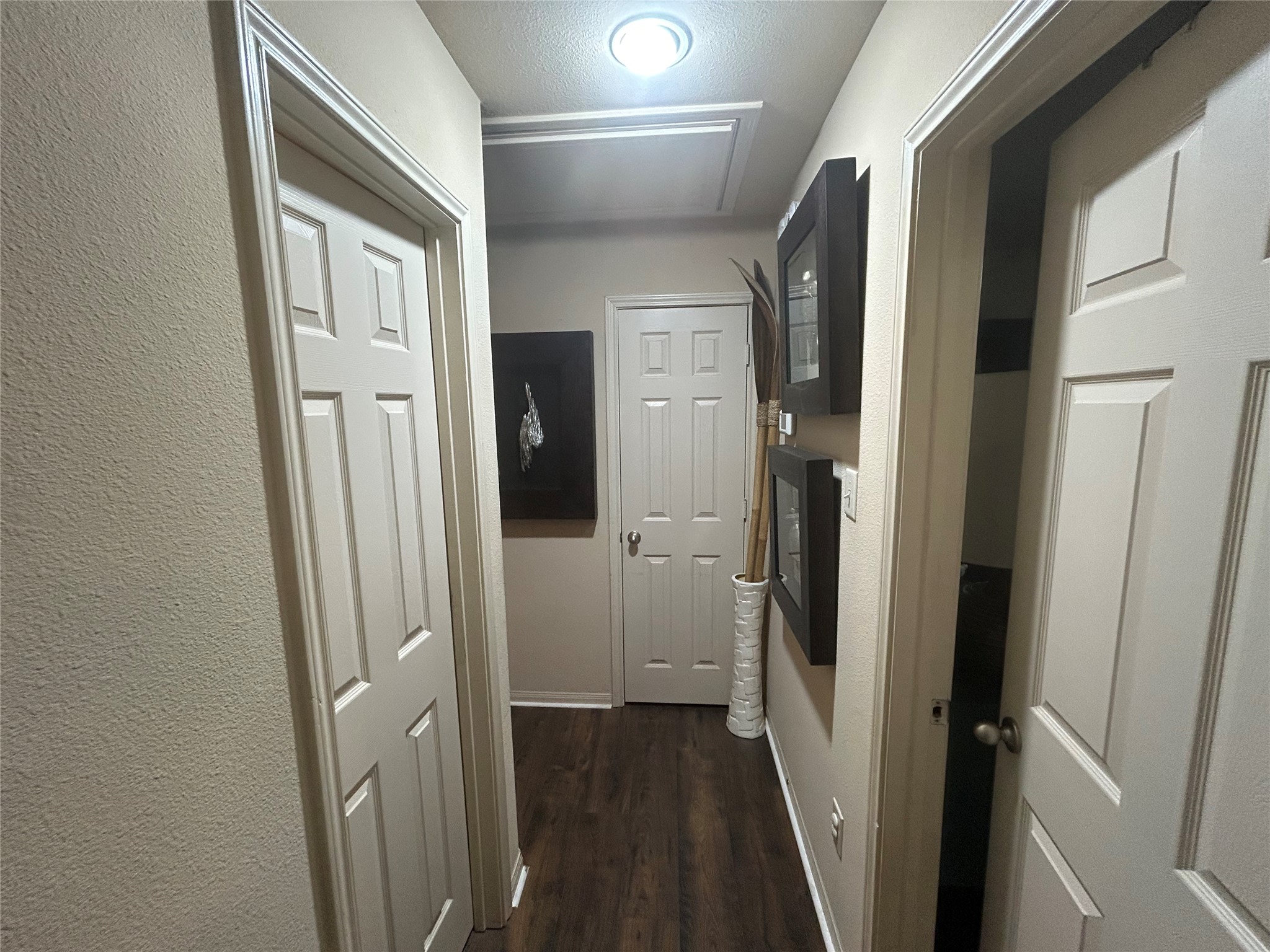 Secondary bedrooms & bathroom hallway