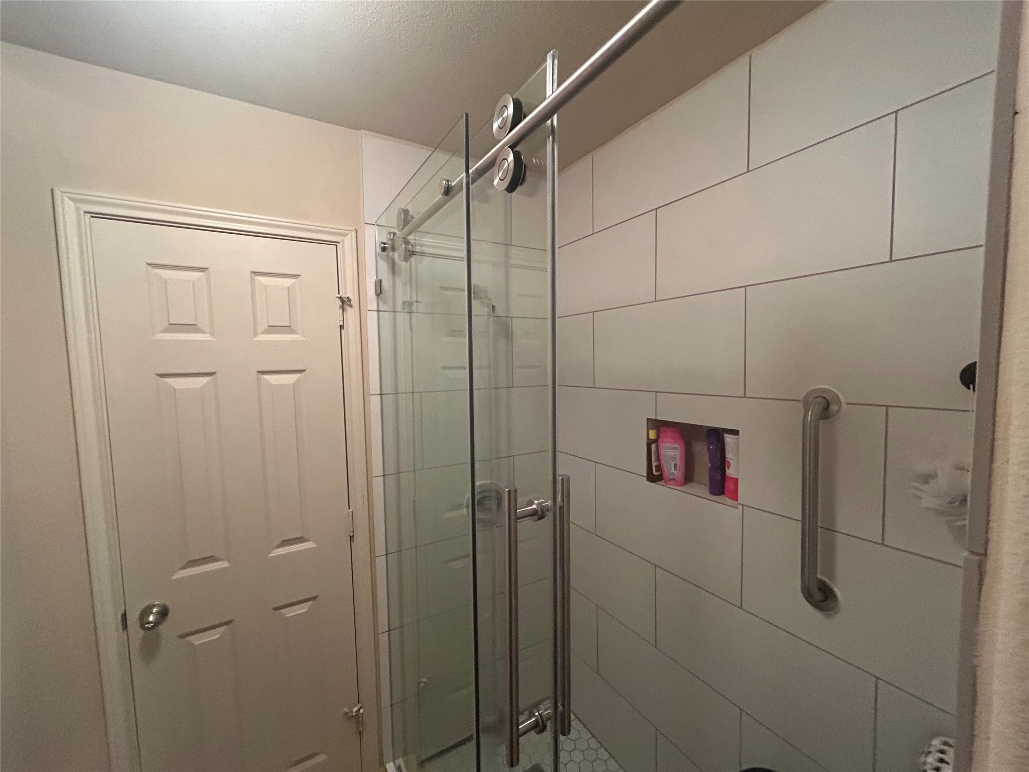 Walk-in Shower in secondary bathroom