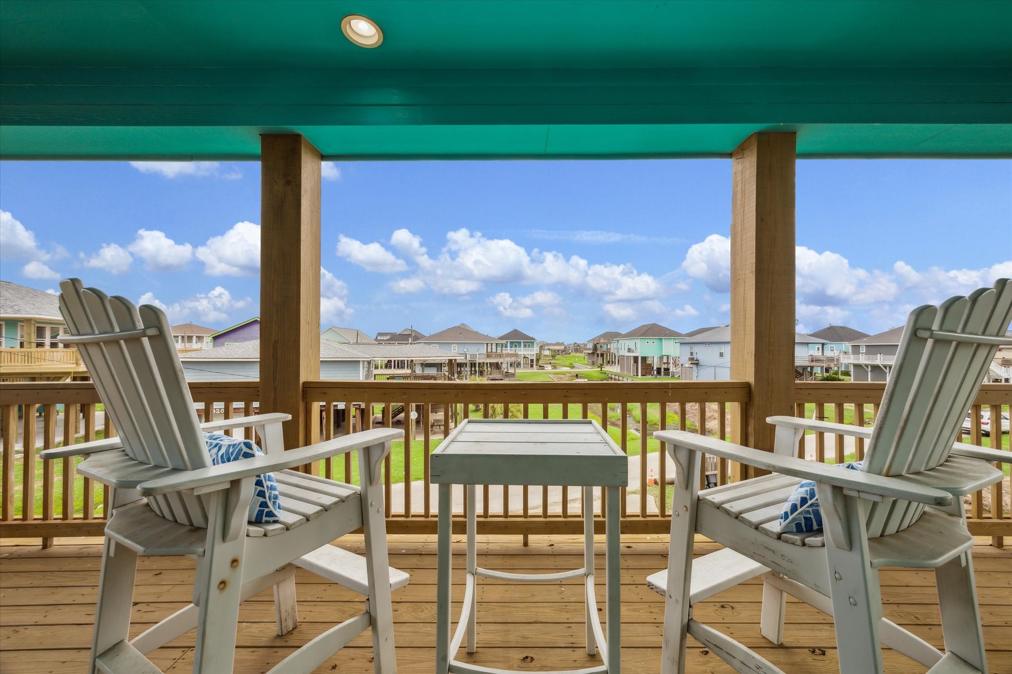 Enjoy the ocean breeze and soothing sounds of the Gulf.