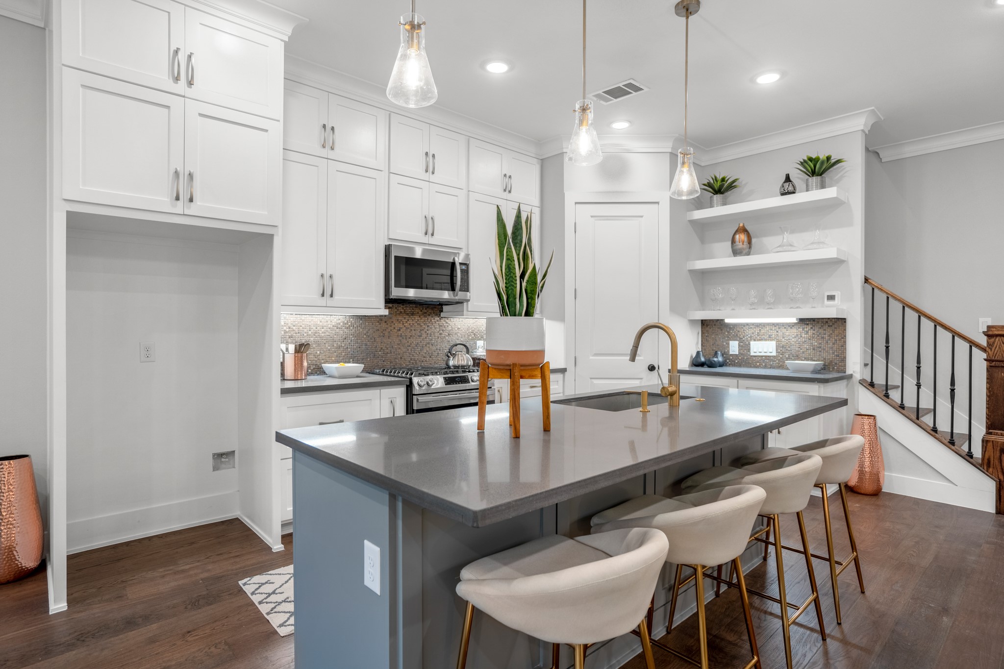 The kitchen island commands attention with its sleek design and ample workspace, making it the culinary centerpiece of the home. Photos are of previous model home. The kitchen island commands attention with its sleek design and ample workspace, making it the culinary centerpiece of the home. Photos are of previous model home.