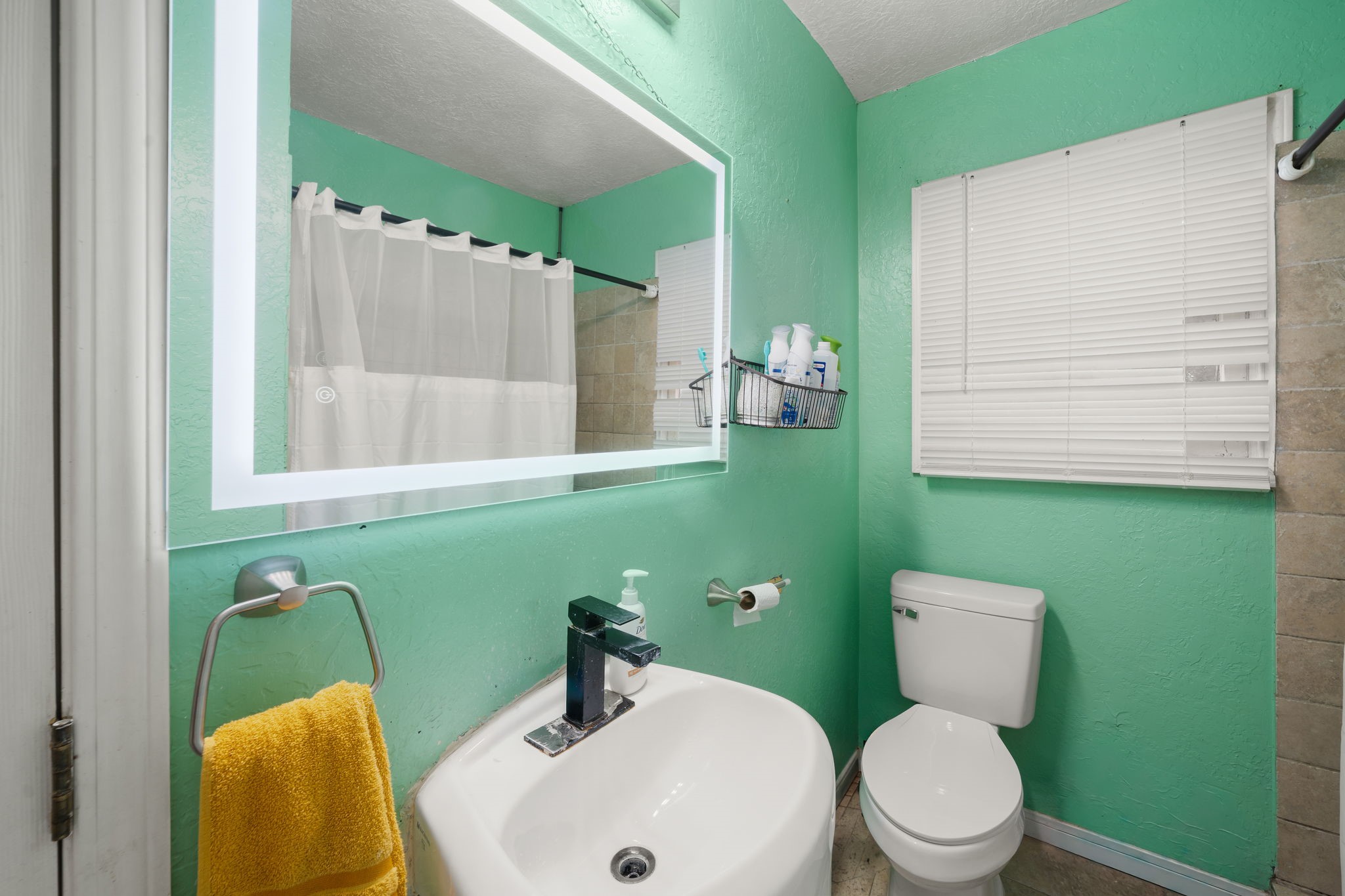 Main Bath in the main house.