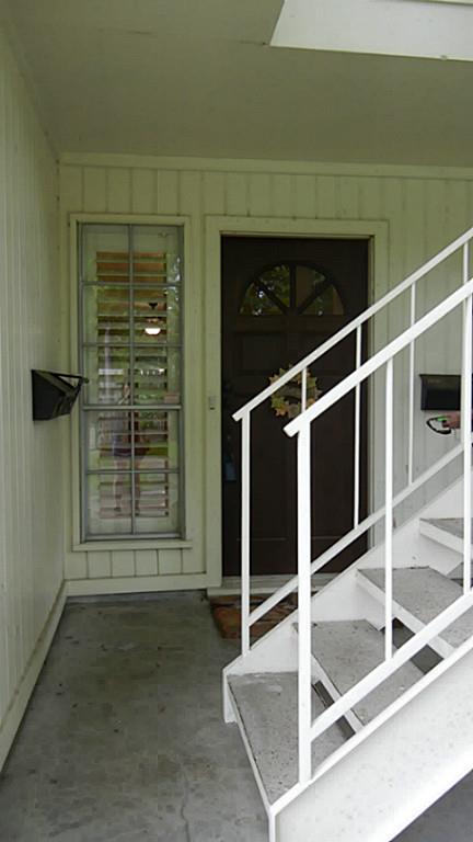 Front door.