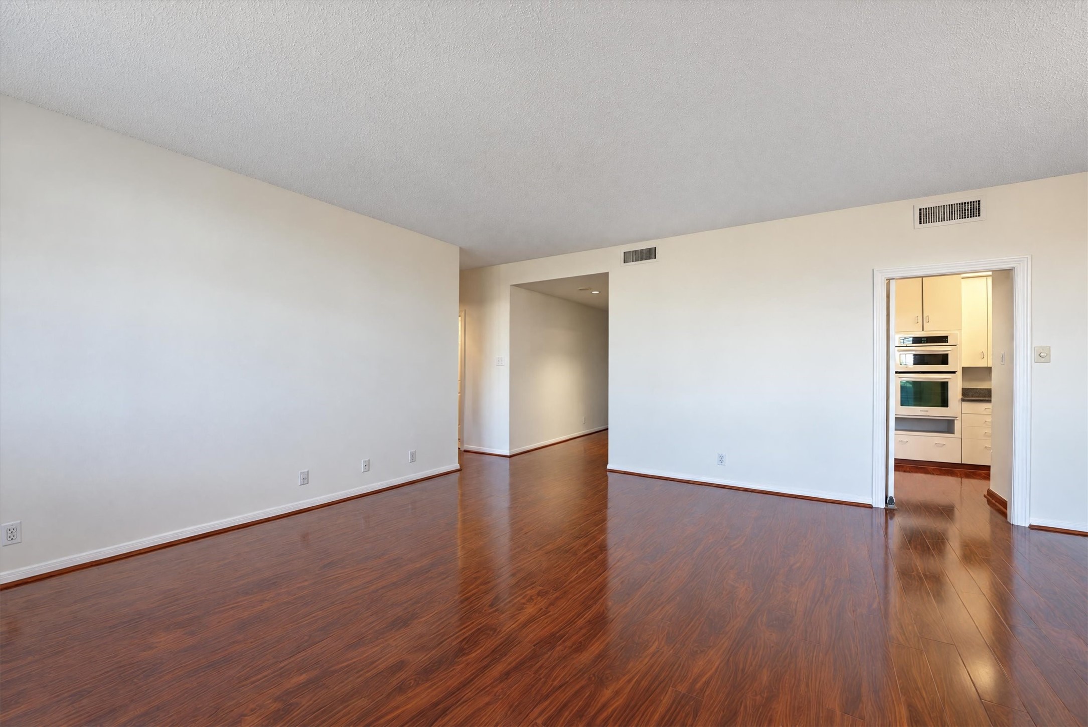 Freshly painted unit makes this move in ready.
