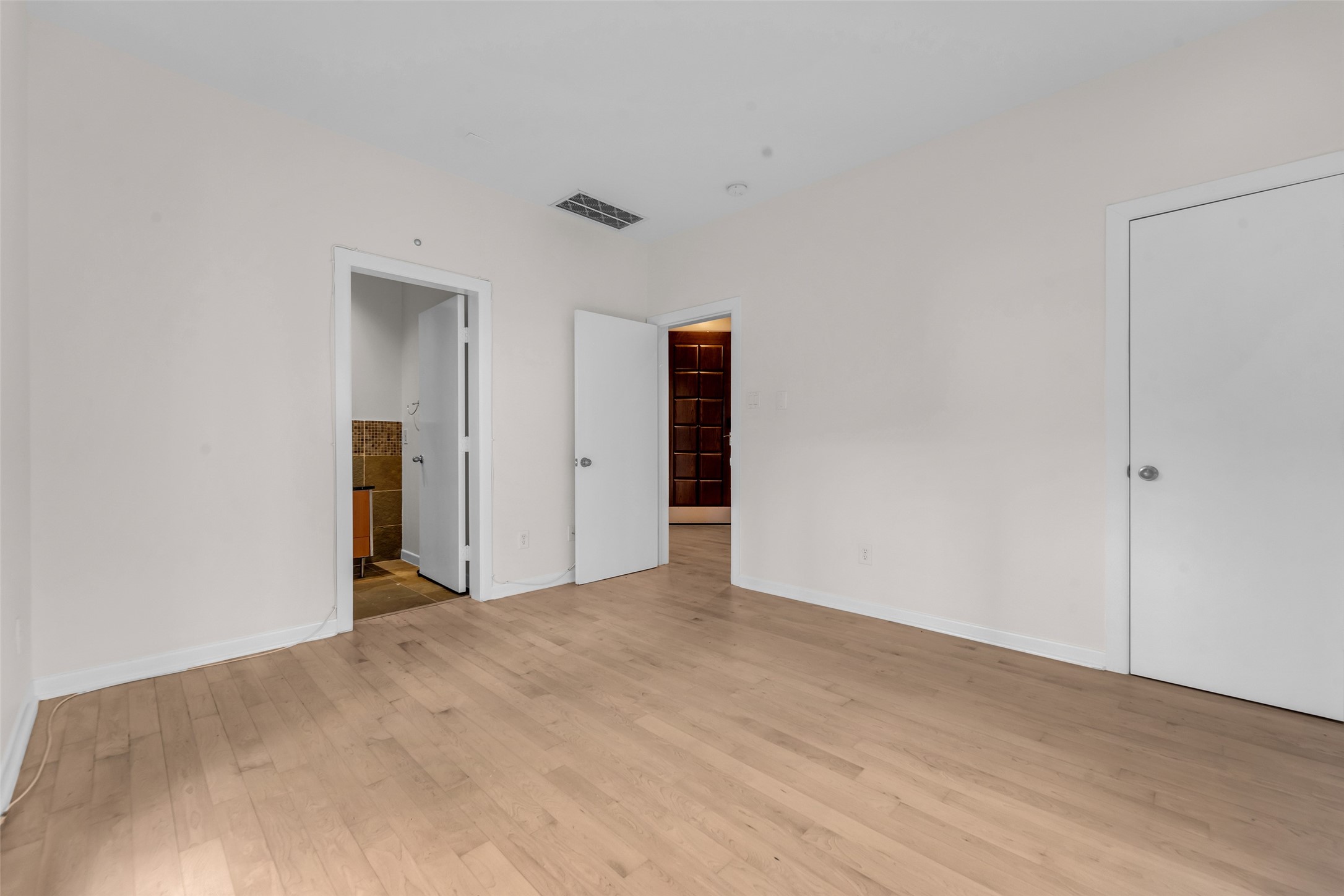 Another view of the first floor bedroom.