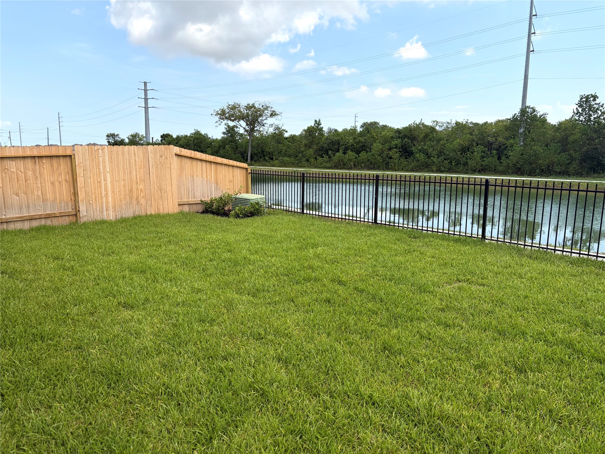 Backyard With Lake View