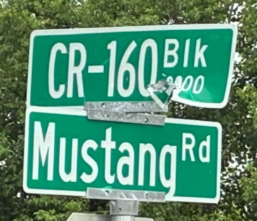 Lot is on the corner of CR160 and CR58. Stuart and CR 160 are the same road. Lot is on the corner of CR160 and CR58. Stuart and CR 160 are the same road.