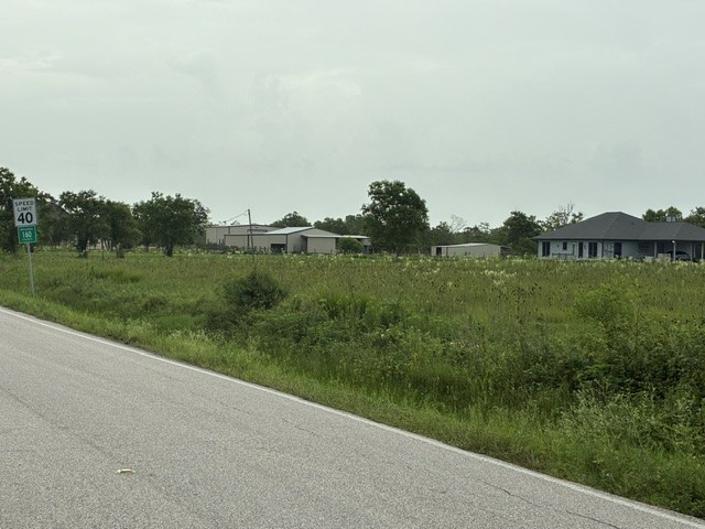 View down CR 160 View down CR 160