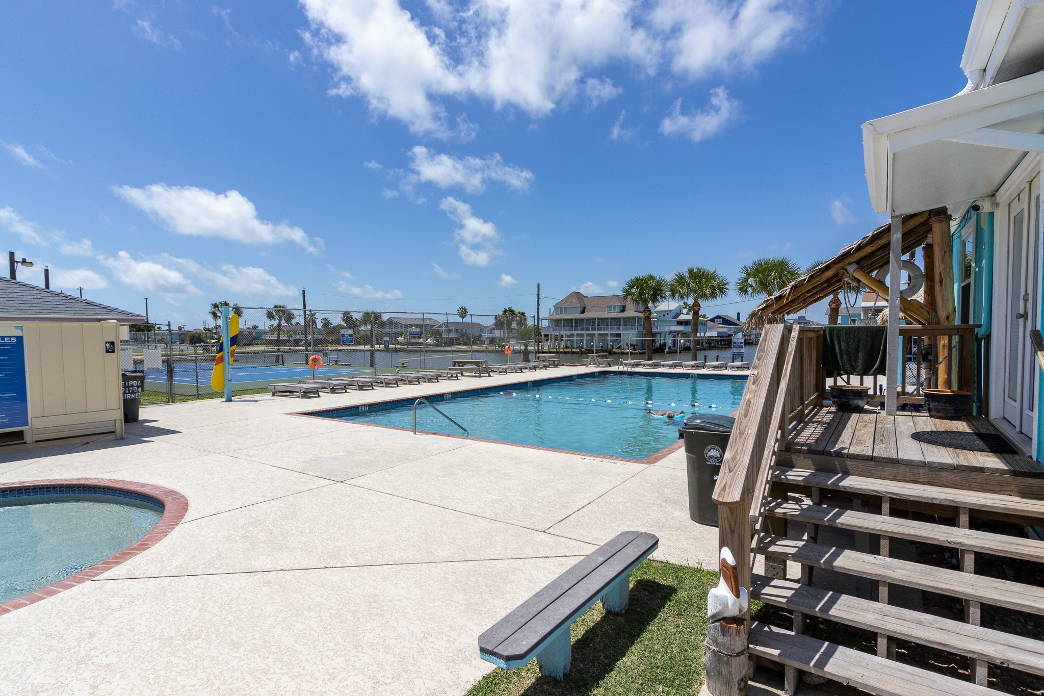 Sea Isle pool and tennis courts/pickleball courts