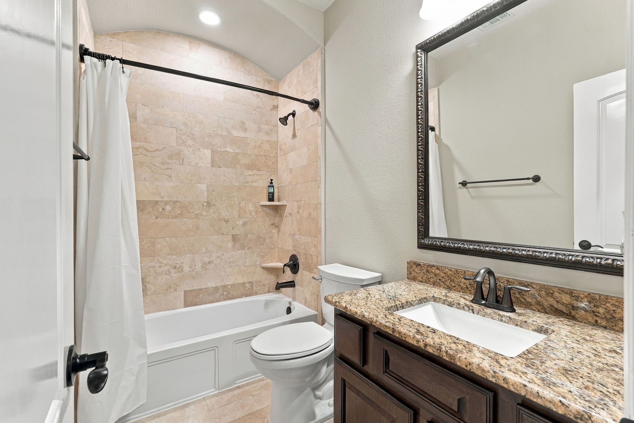 Full bathroom upstairs.