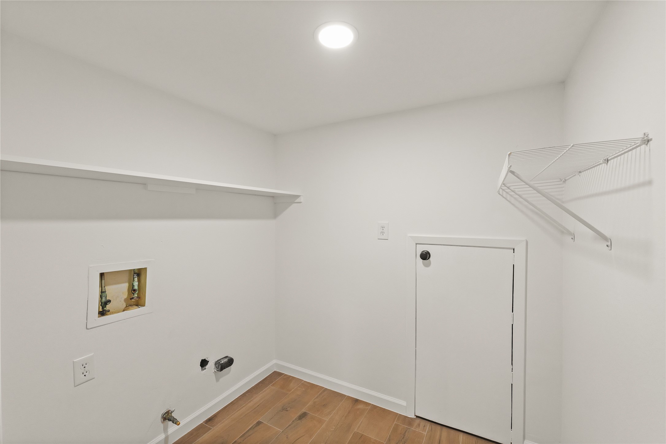 Utility room located on the first floor